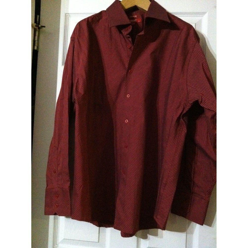 Report Collection REPORT COLLECTION MENS NEW 61%COTTON29%NYLON CASUAL SHIRT XL Size US XL / EU 56 / 4 - 1 Thumbnail