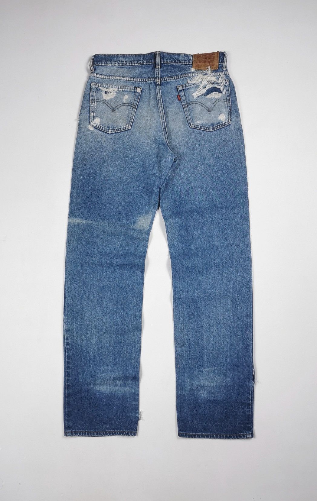 Levi's Distressed Vintage Levis 515 Denim Jeans Size US 33 - 3 Thumbnail