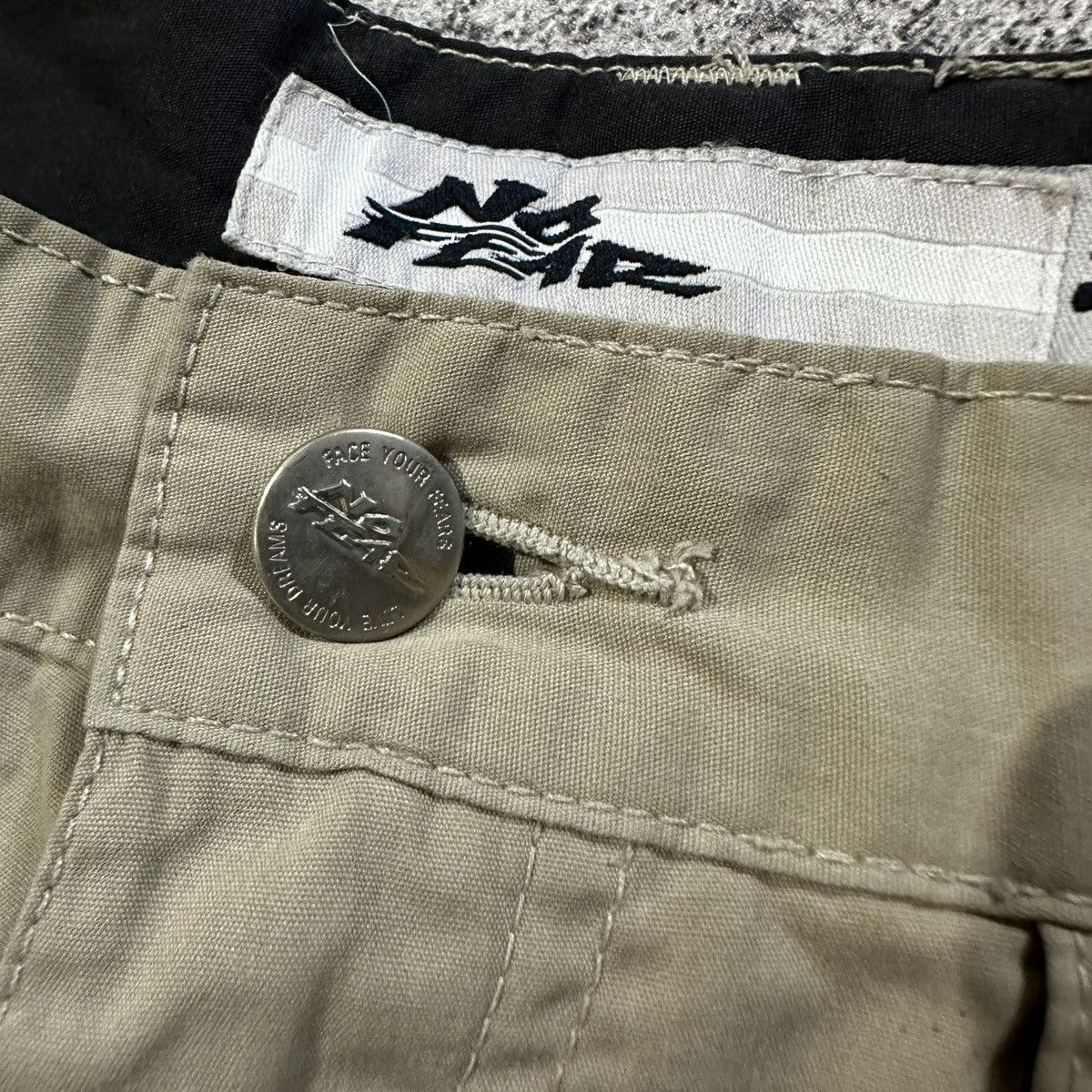 No Fear Vintage Y2K No Fear Nylon Multi Pocket Shortpants Size US 30 / EU 46 - 5 Thumbnail
