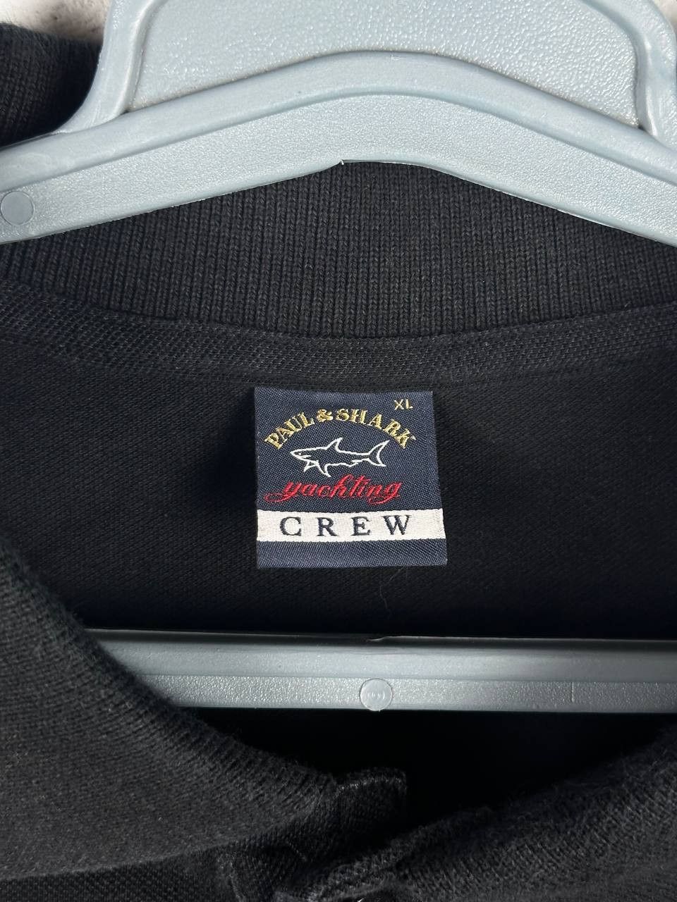 Paul & Shark × Vintage Vintage Paul Shark Logo Polo T shirt Black Size US XL / EU 56 / 4 - 5 Thumbnail