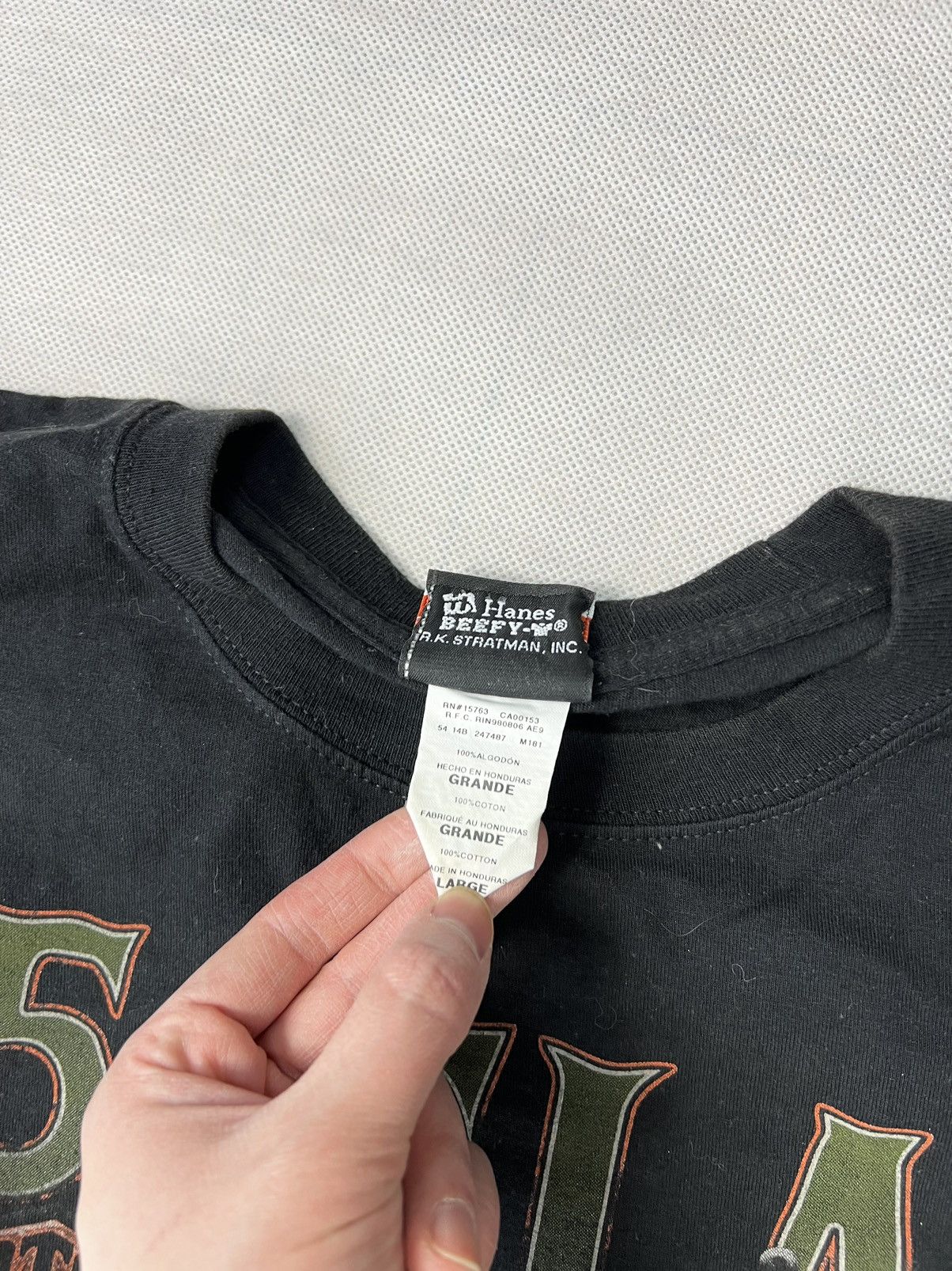 Harley Davidson × Vintage Tshirt Harley Davidson London England Vintage Size US L / EU 52-54 / 3 - 3 Thumbnail