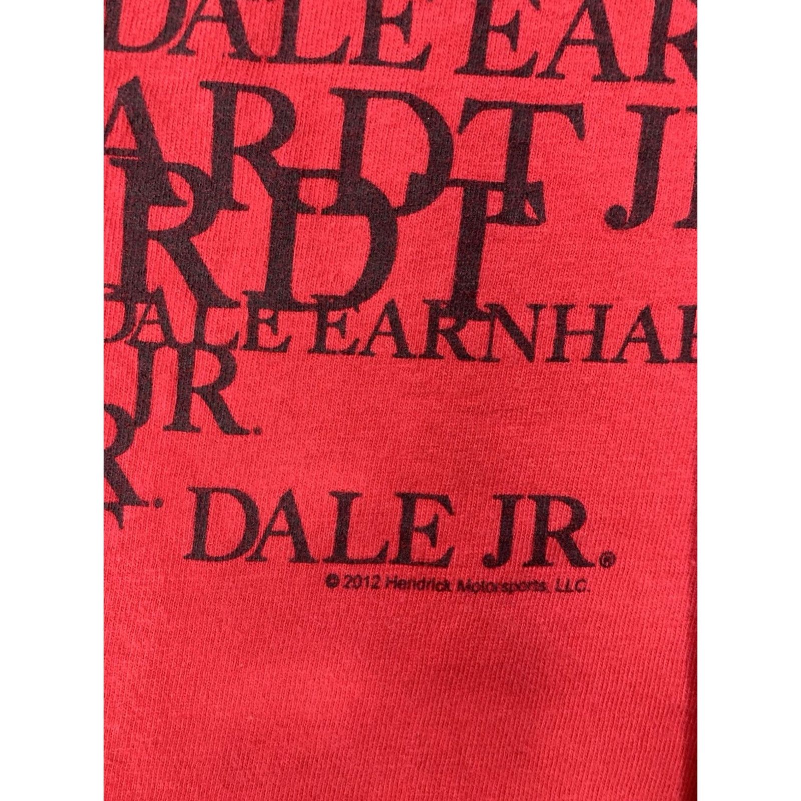 Chase Authentics Chase Authentics NASCAR Dale Earnhardt Jr T-shirt Men L Red 2012 Graphic Print Size US L / EU 52-54 / 3 - 2 Thumbnail