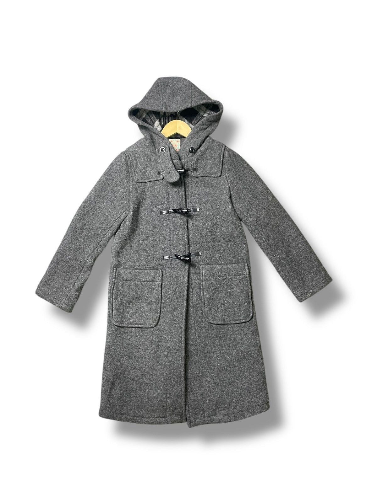 Japanese Brand × Vintage Vintage Beams Heart Hooded Duffle Coat (47) Size US XS / EU 42 / 0 - 1 Thumbnail