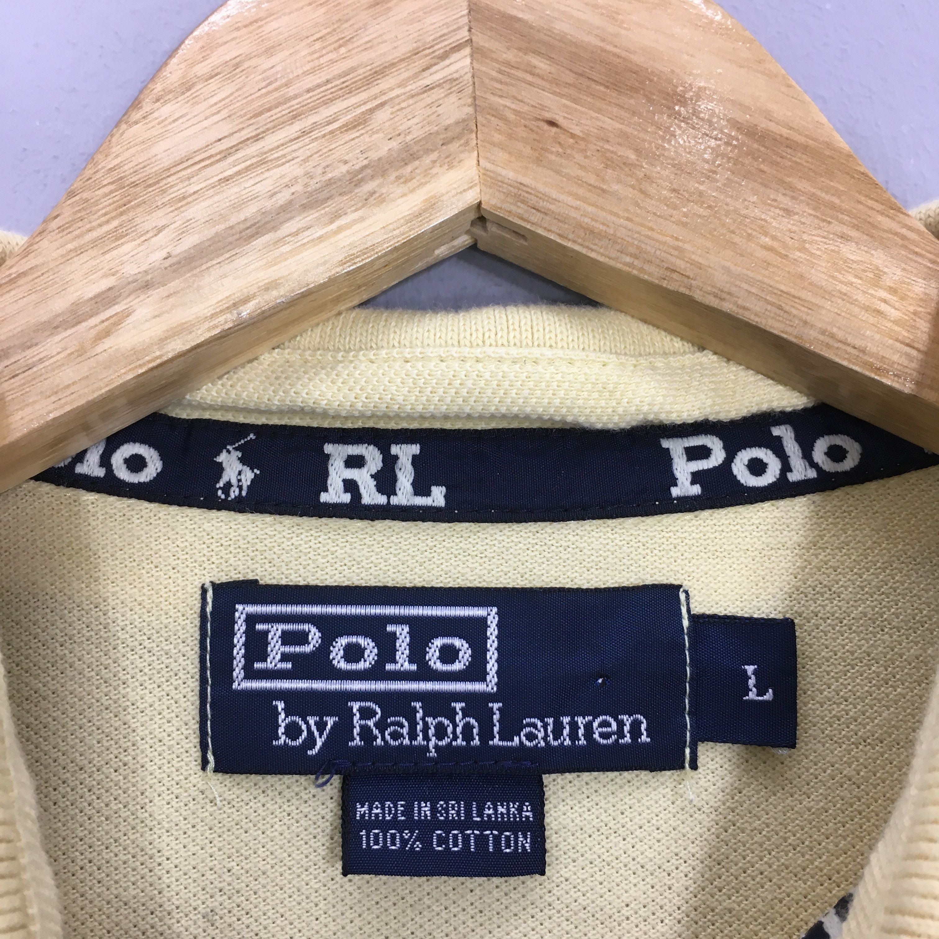 Polo Ralph Lauren × Vintage Vintage 1990s Polo Ralph Lauren Polo Shirt Large Size US L / EU 52-54 / 3 - 5 Thumbnail
