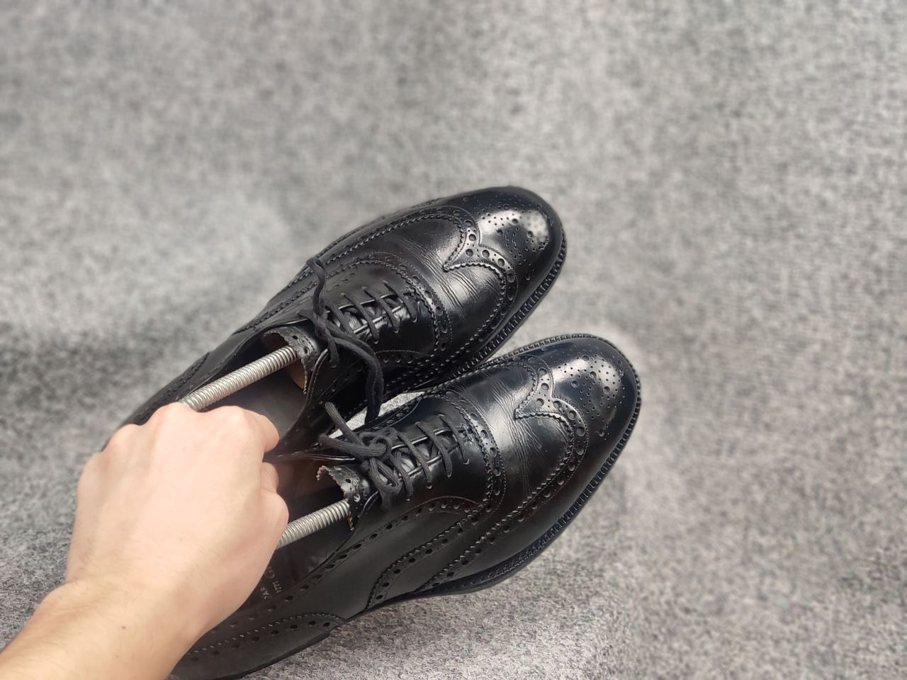 Church's Church's Burwood Polished Binder Brogue Black Leater shoes Size US 10 / EU 43 - 15 Thumbnail