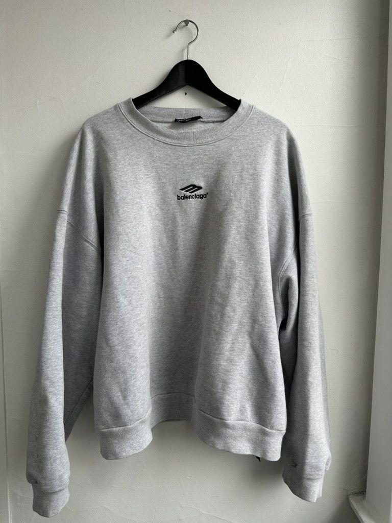 Balenciaga Balenciaga Sporty B Oversize Crewneck Sweatshirt Size US L / EU 52-54 / 3 - 1 Thumbnail