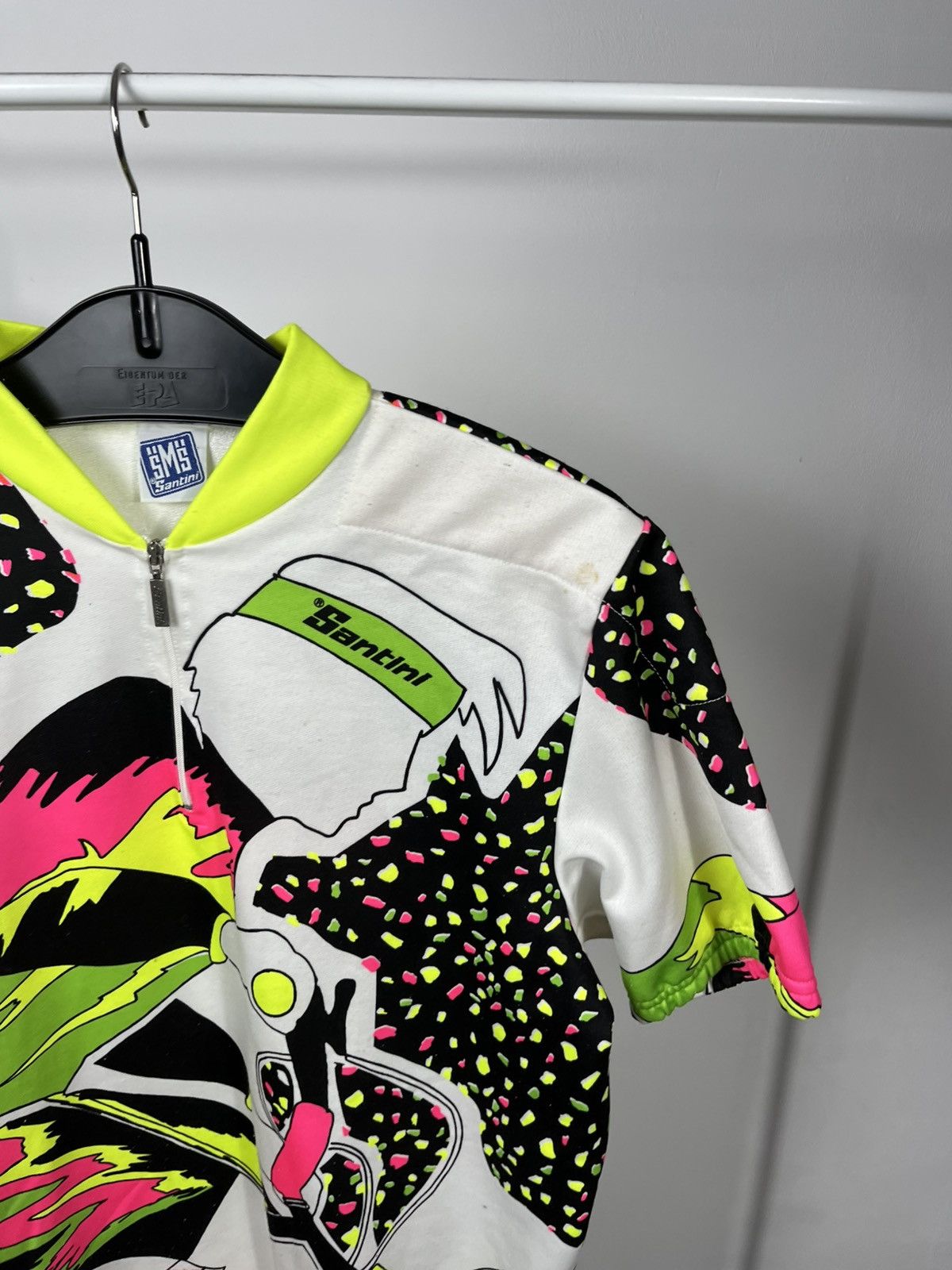Other Vintage Santini Cycling Jersey Made in Italy XXL Bike Shirt Size US XXL / EU 58 / 5 - 3 Thumbnail