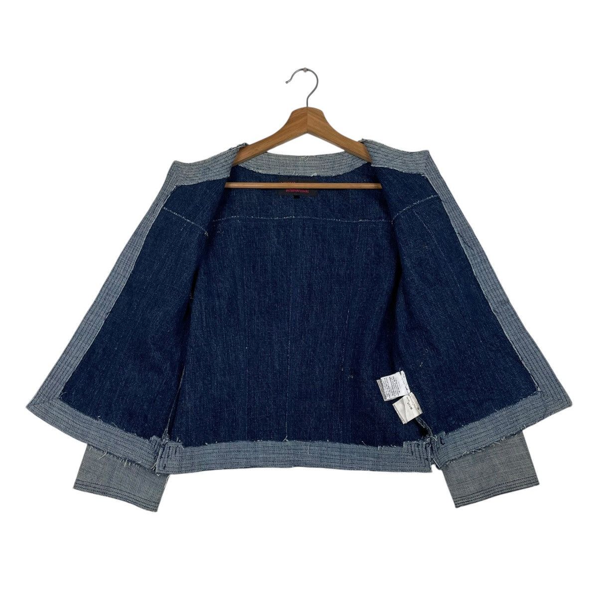 Other Yuki Torii Flower Design Buttonless Crop Jacket Size S / US 4 / IT 40 - 8 Thumbnail