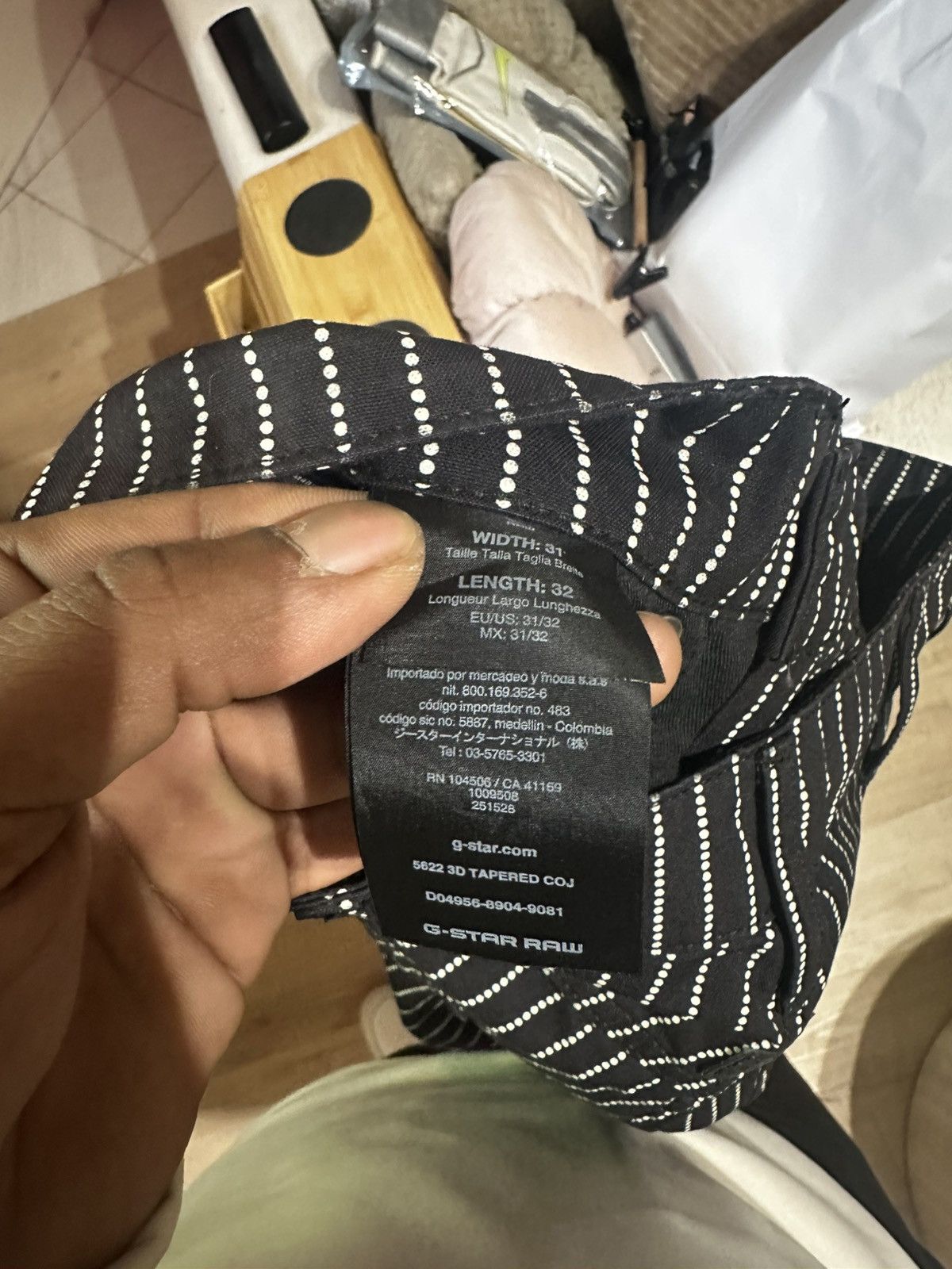 G-Star × Pharrell G-Star RAW x Pharrell Williams ElwoodX25 5622 3D Tapered-NWT Size US 31 - 7 Thumbnail