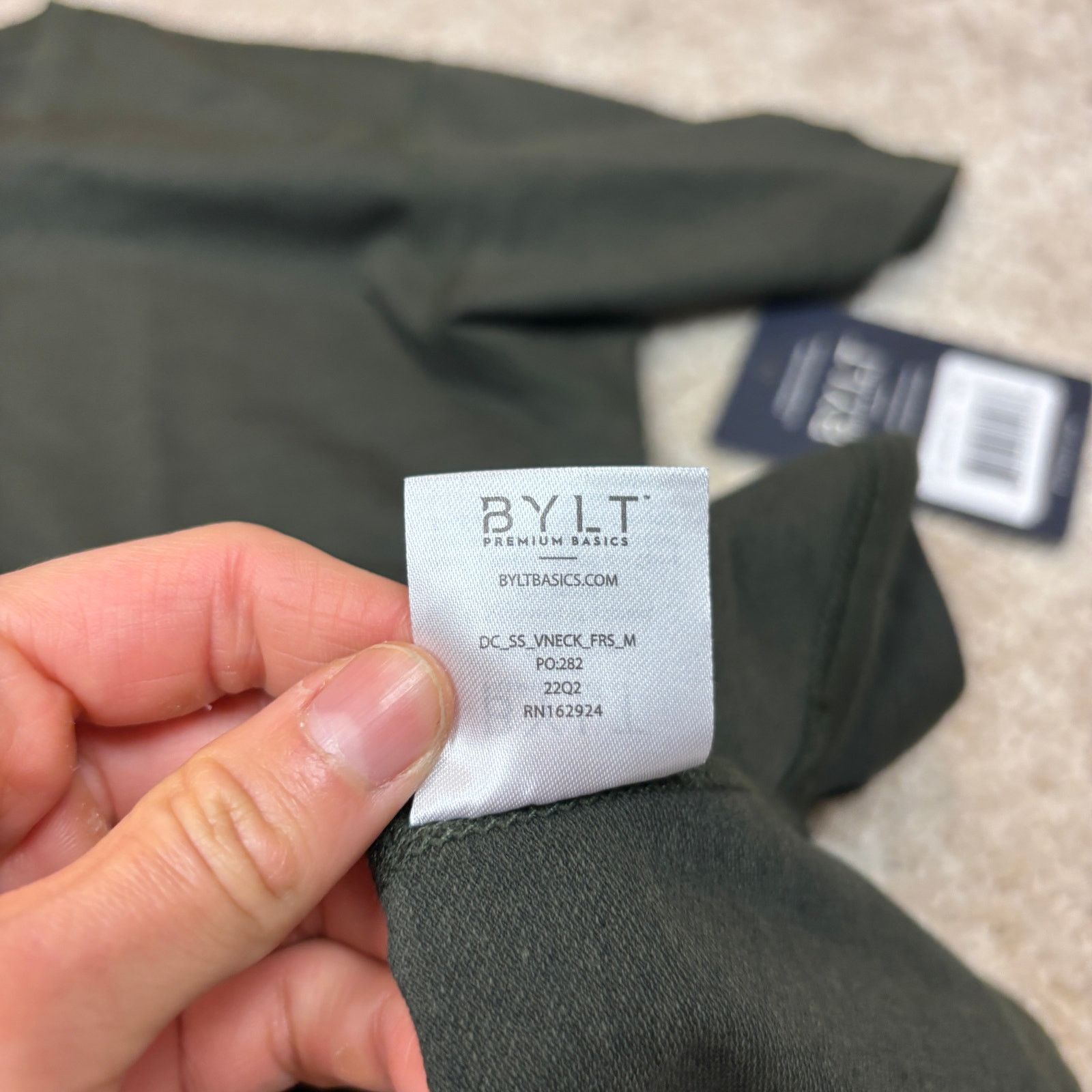 Other NWT Bylt Drop Cut V Neck Short Sleeve Shirt Men's Medium Size US M / EU 48-50 / 2 - 9 Thumbnail