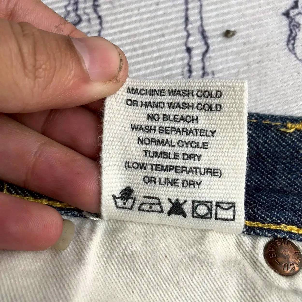 Evisu Evisu No.2 Daicock Rare Selvedge Denim Lot 0001 Denim W34 Size US 36 / EU 52 - 16 Thumbnail