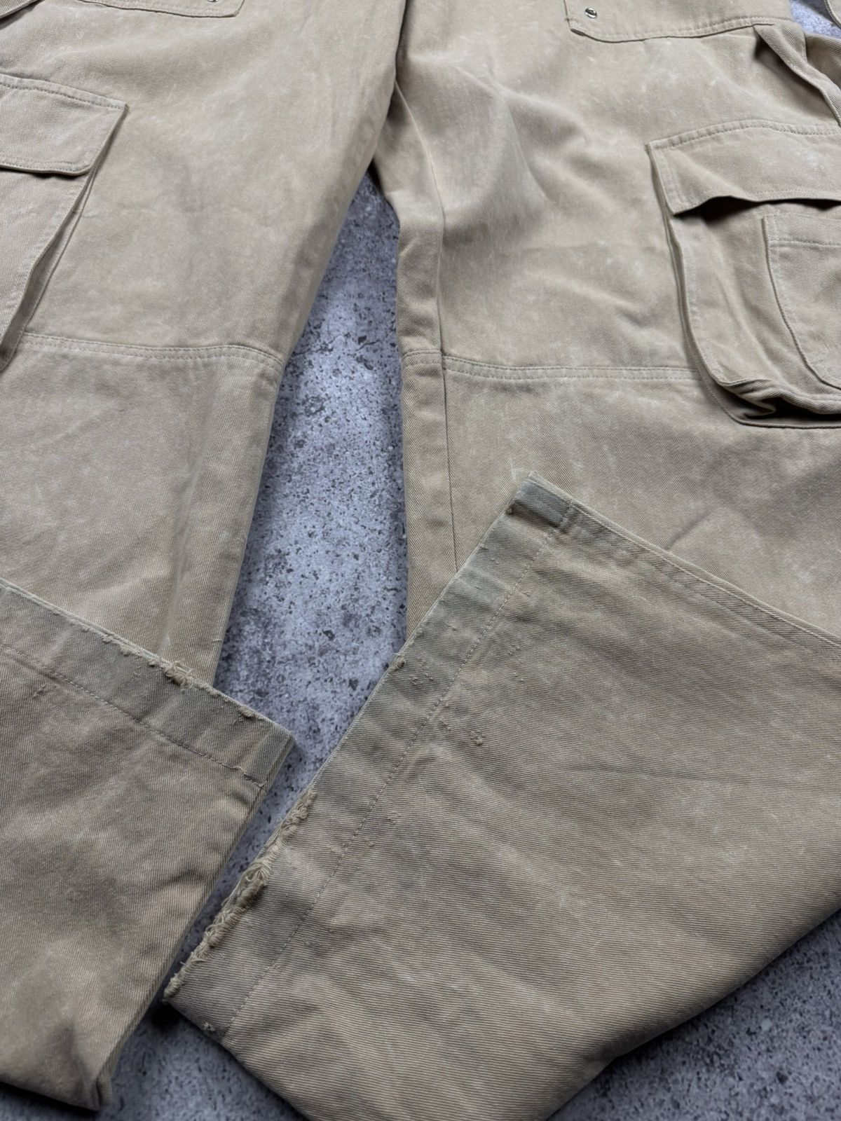 Japanese Brand Vintage Cargo Junya Style Baggy Bondage Pants Y2K Japan vibe Size 34" / US 12 / IT 48 - 8 Thumbnail