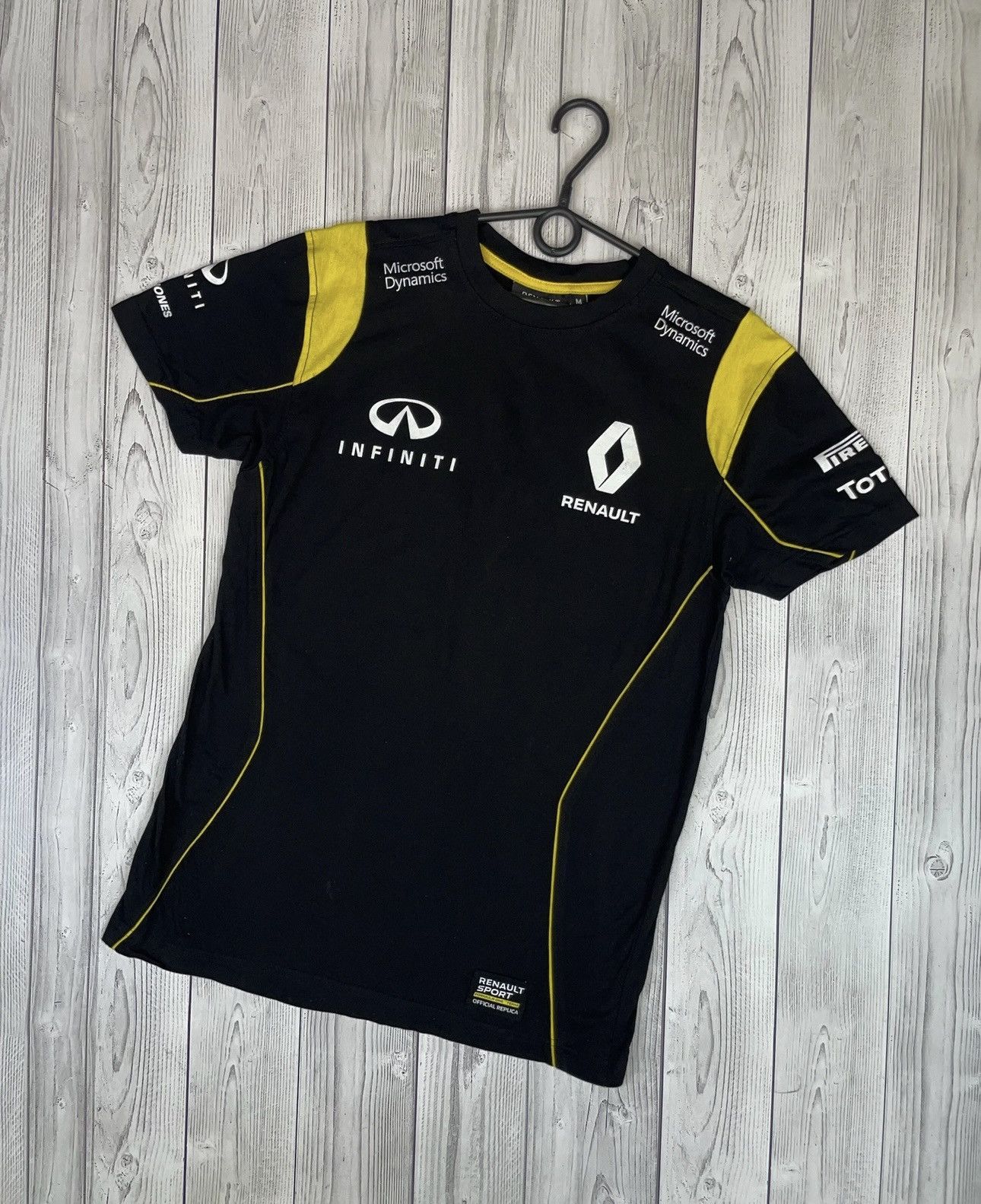 Vintage Vintage Renault racing tee black rare logo size M Size US M / EU 48-50 / 2 - 1 Thumbnail