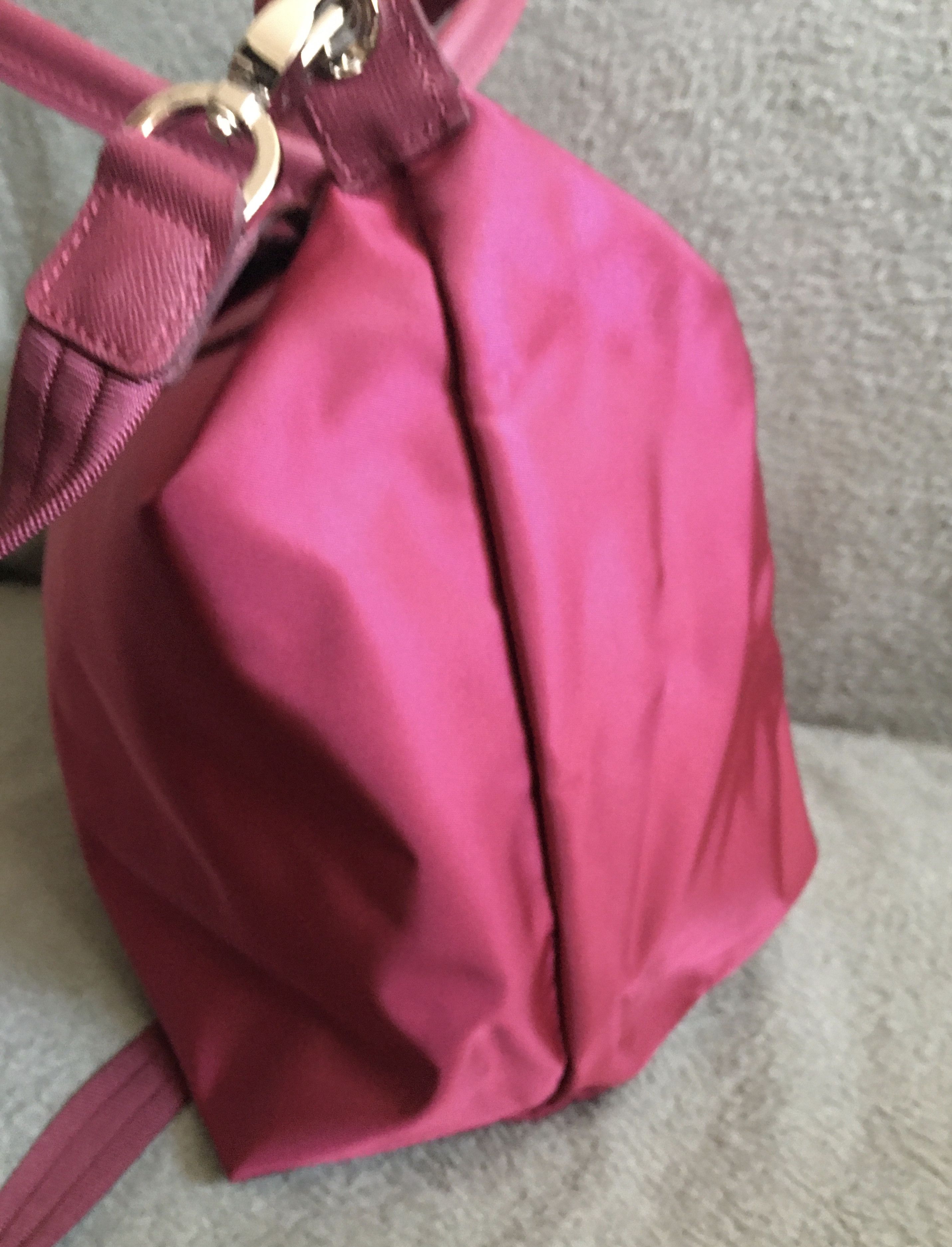 Longchamp Longchamp Le Pliage Neo Medium Tote Bag Raspberry Size ONE SIZE - 3 Thumbnail