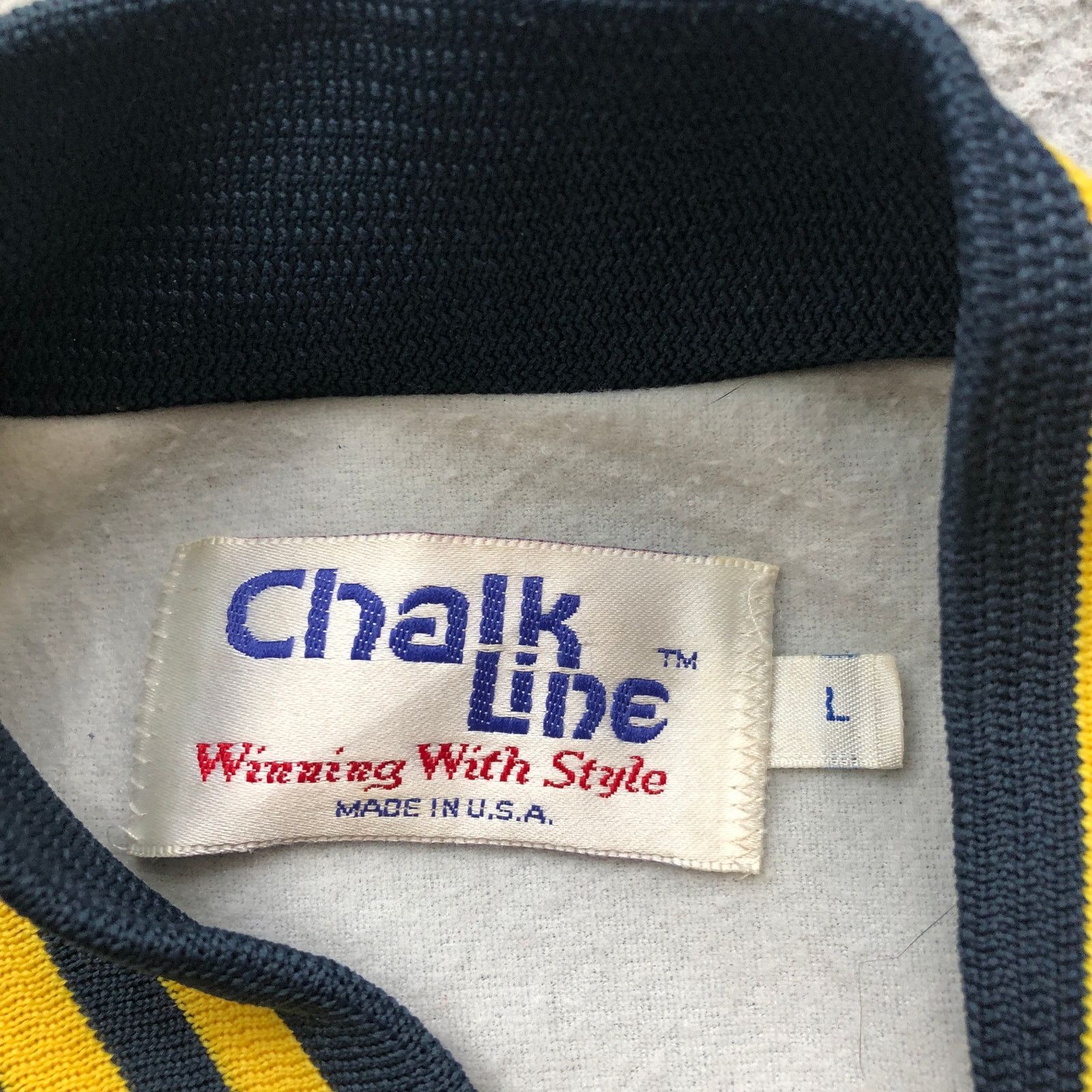 Chalk Line Vintage 80s Chalk Line US Navy Bomber Jacket Mens Large Size US L / EU 52-54 / 3 - 3 Thumbnail