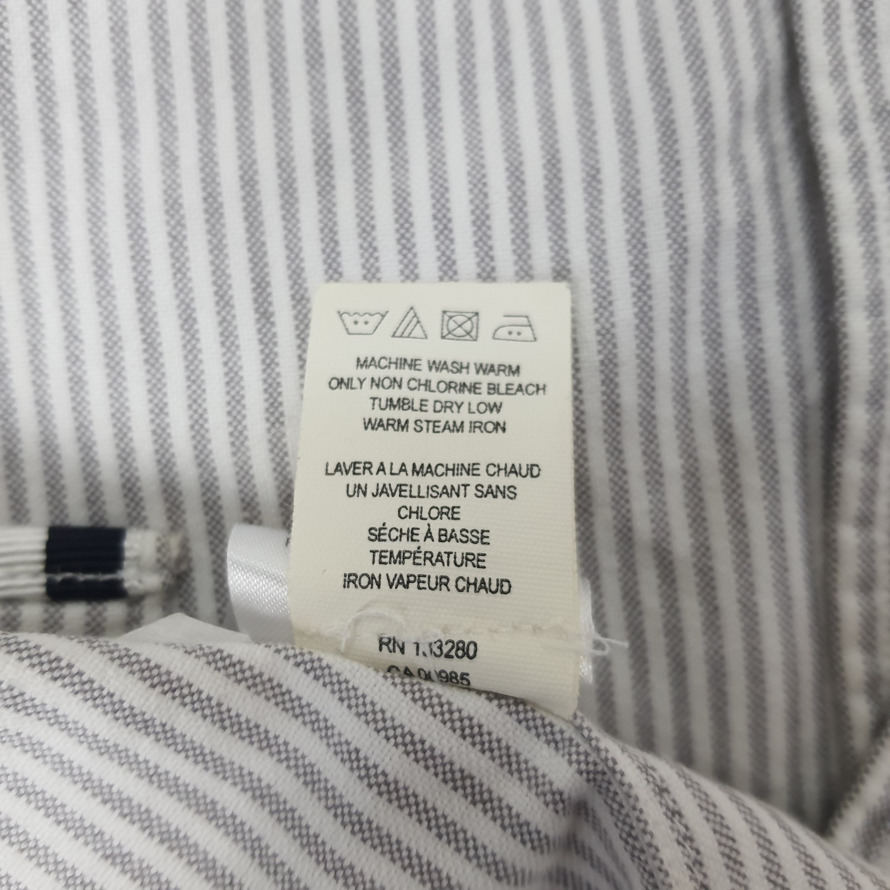 Thom Browne × Vintage Vintage Thom Browne New York Striped Button Up Shirt Size US S / EU 44-46 / 1 - 9 Thumbnail