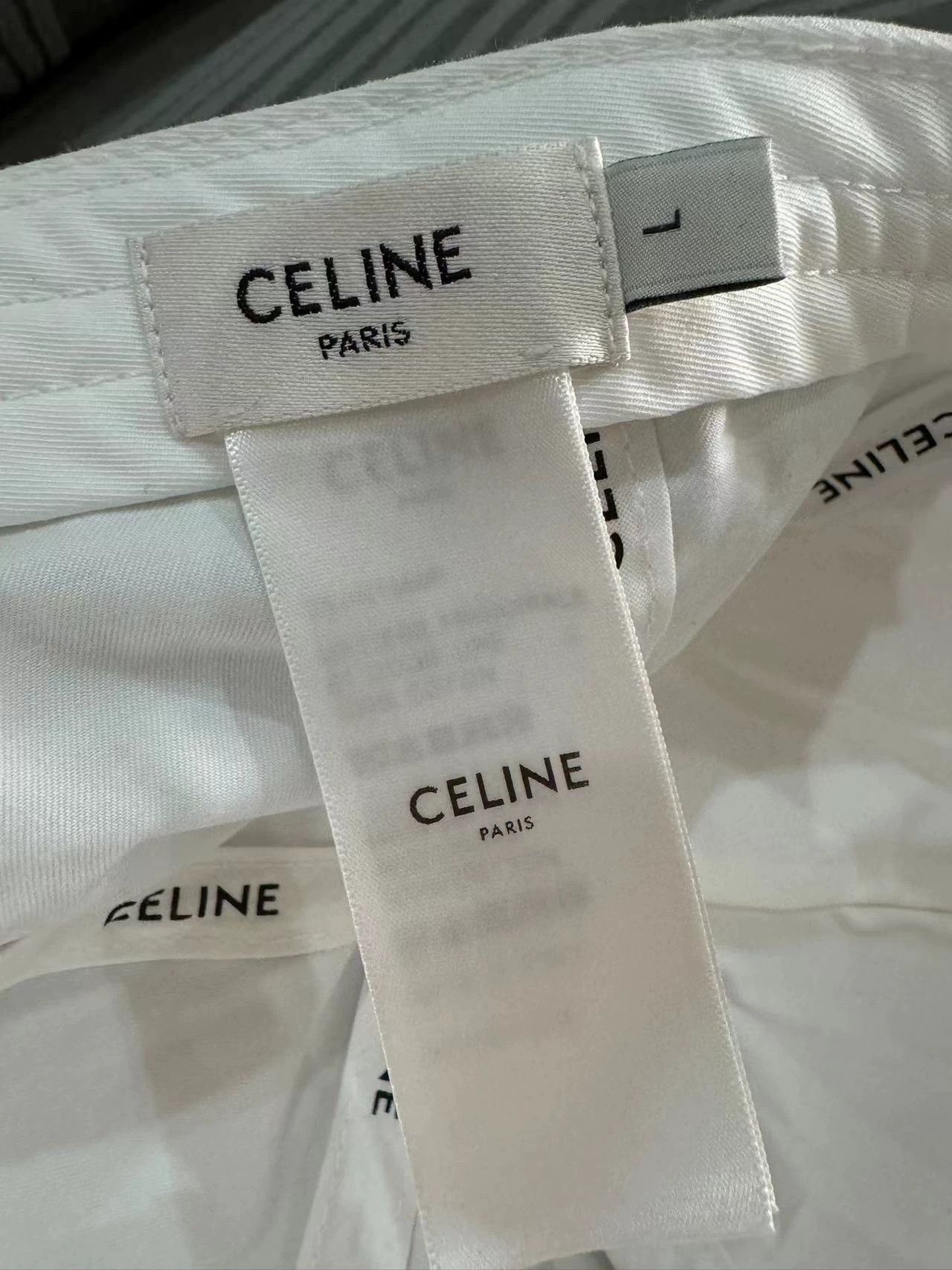Celine CELINE 24 Sequin Logo Hat Size ONE SIZE - 2 Thumbnail