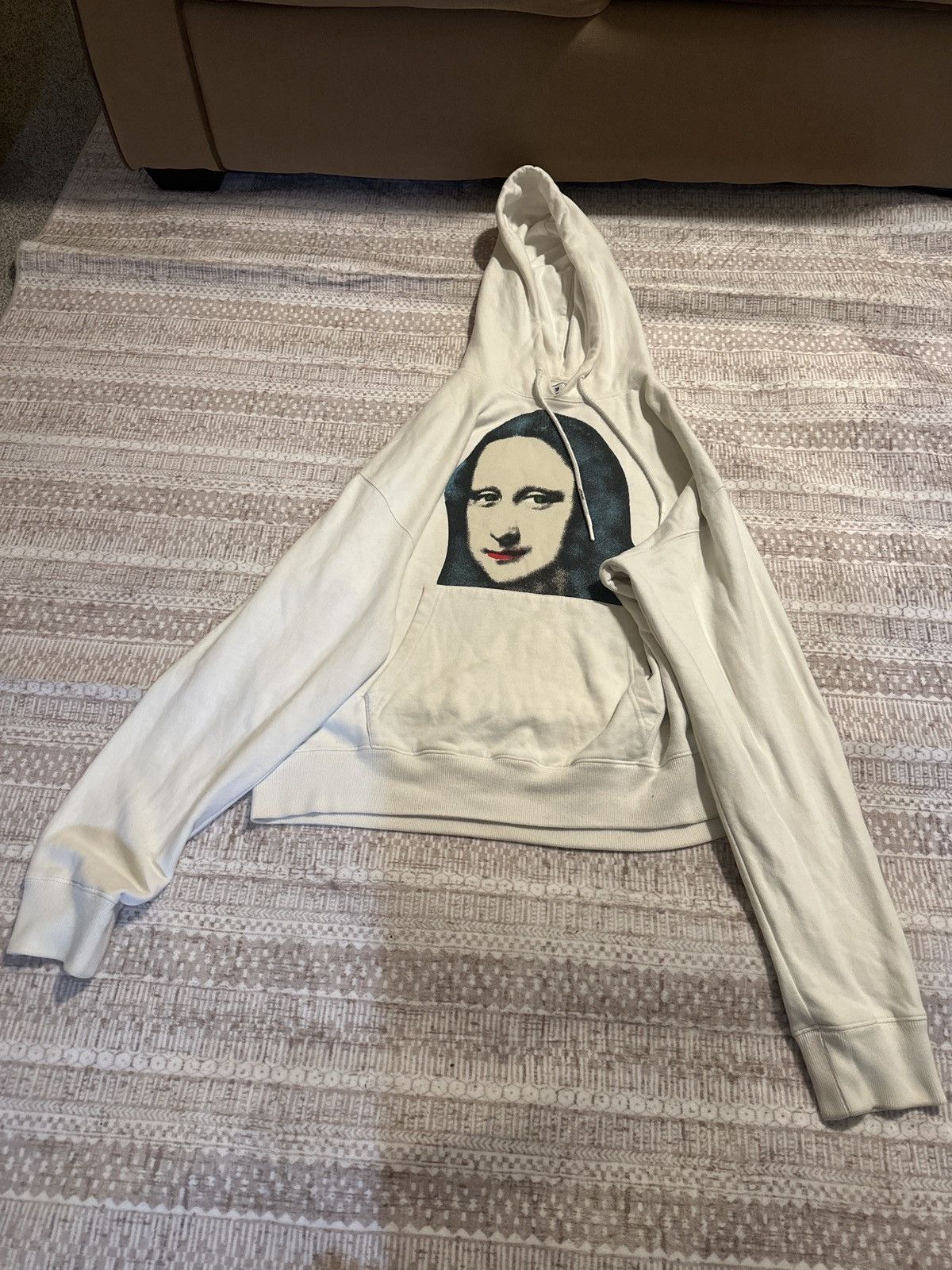 Designer × Off-White Off-White Monalisa Hoodie Size US L / EU 52-54 / 3 - 3 Thumbnail