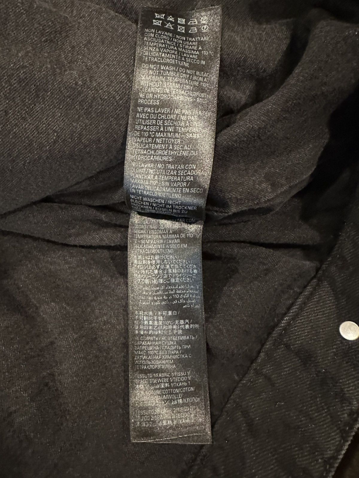 Balenciaga Balenciaga Denim Puffer Jacket Size US L / EU 52-54 / 3 - 10 Thumbnail