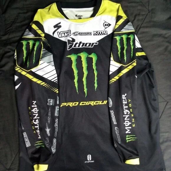 Other Thor Monster Motocross Pro Circuit Racing Jersey Shirt Size US XL / EU 56 / 4 - 2 Thumbnail