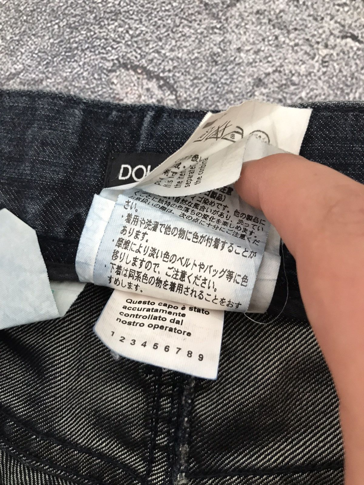 Dolce & Gabbana Dolce & Gabbana D&G Blue Striped Skinny,Wide Bottom Jeans Size 36" / US 14 / IT 50 - 15 Thumbnail