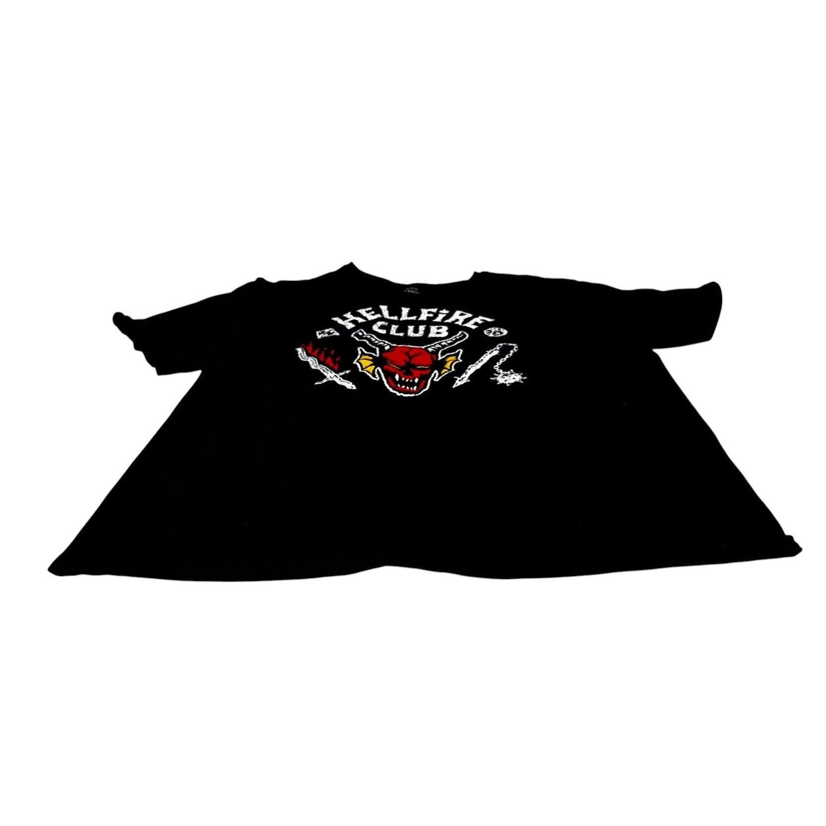 Other Stranger Things Hellfire Club T Shirt 2X Netflix Black Hallo Size US XXL / EU 58 / 5 - 7 Thumbnail