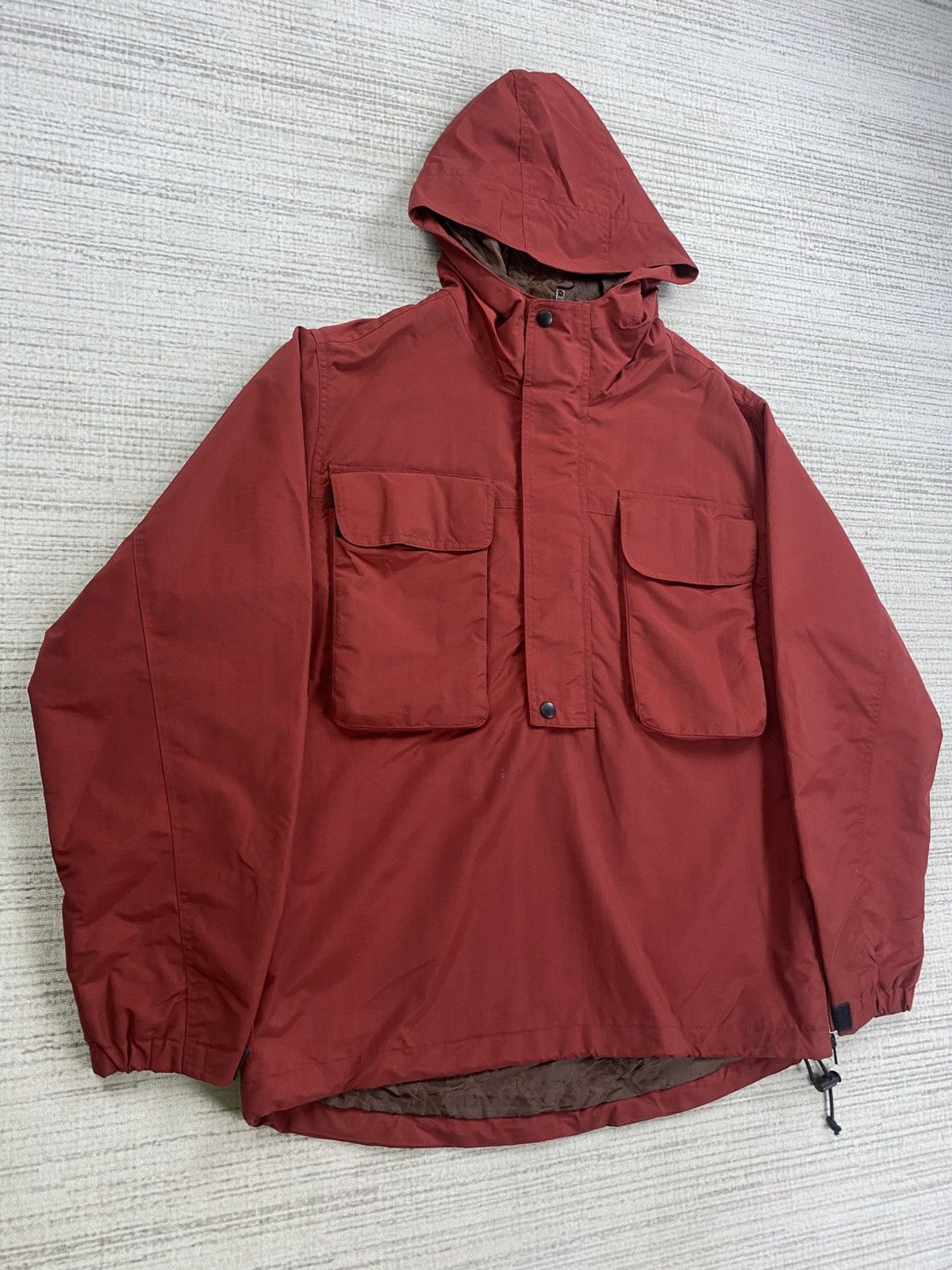 Japanese Brand 🔥Corisco Breasted Pocket Halfzip Pullover Anorak Jacket Size US M / EU 48-50 / 2 - 3 Thumbnail