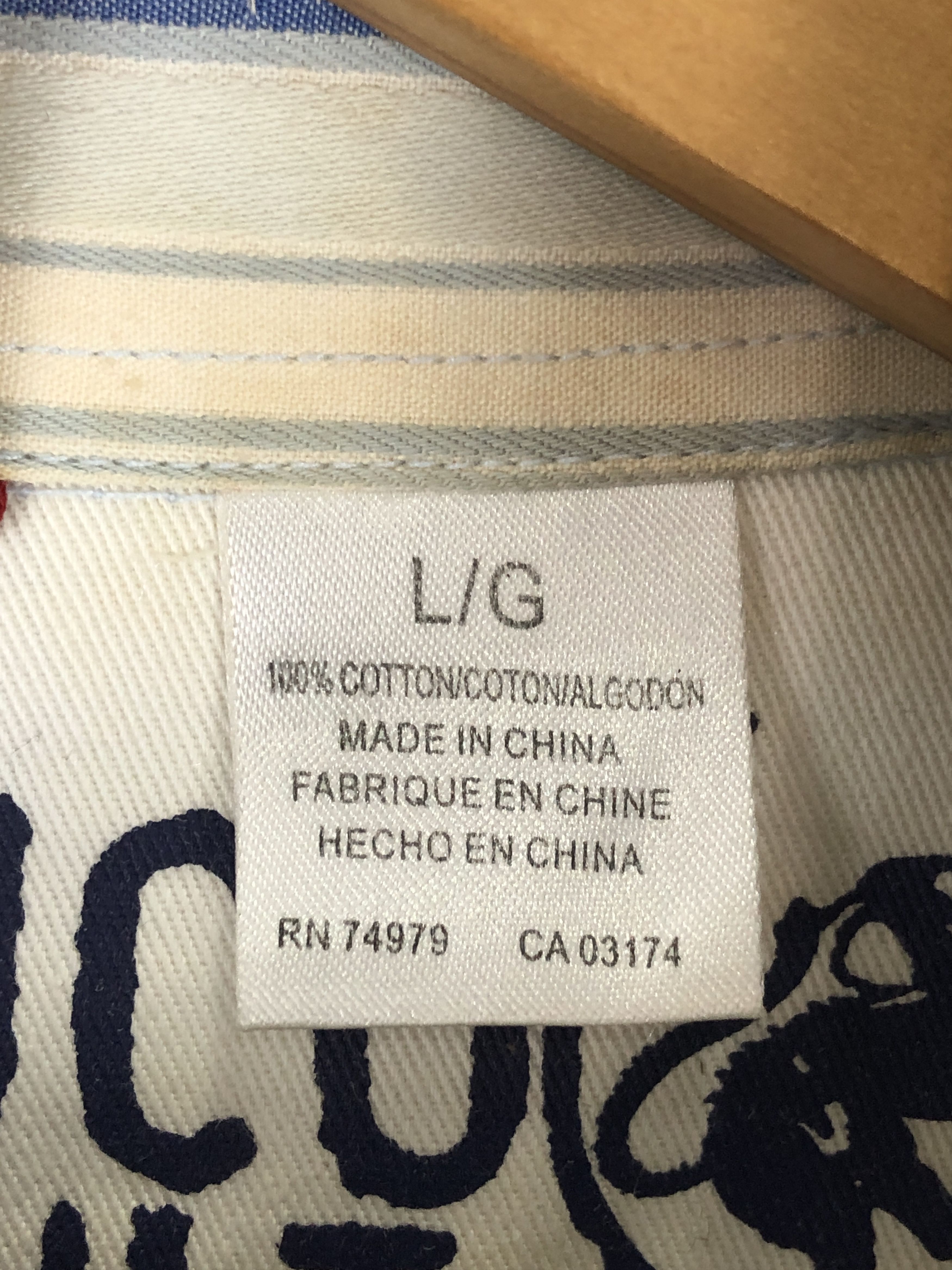 Vintage Vintage Japanese Brand Blue Stripe Western Shirt TA0448 Size US L / EU 52-54 / 3 - 6 Thumbnail