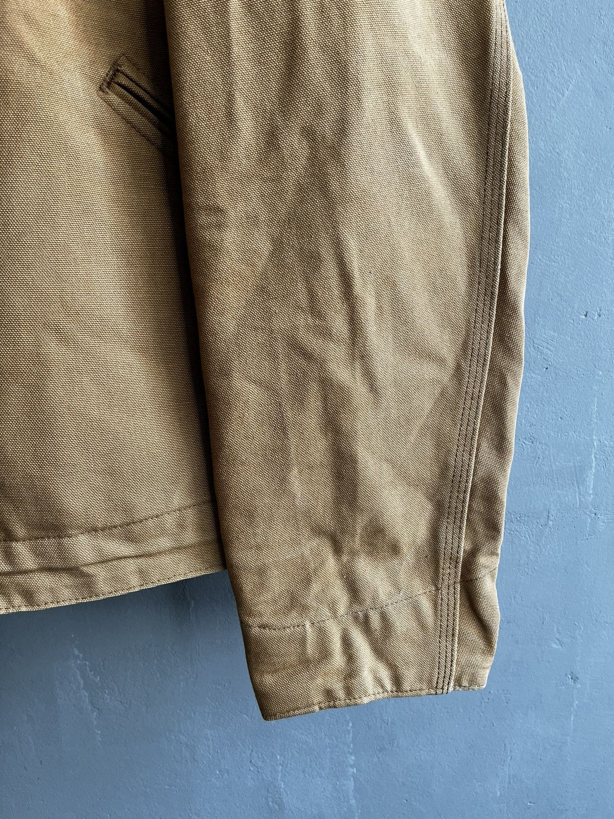 Carhartt × Vintage Vintage Carhartt Detroit Jacket Brown Size US L / EU 52-54 / 3 - 3 Thumbnail