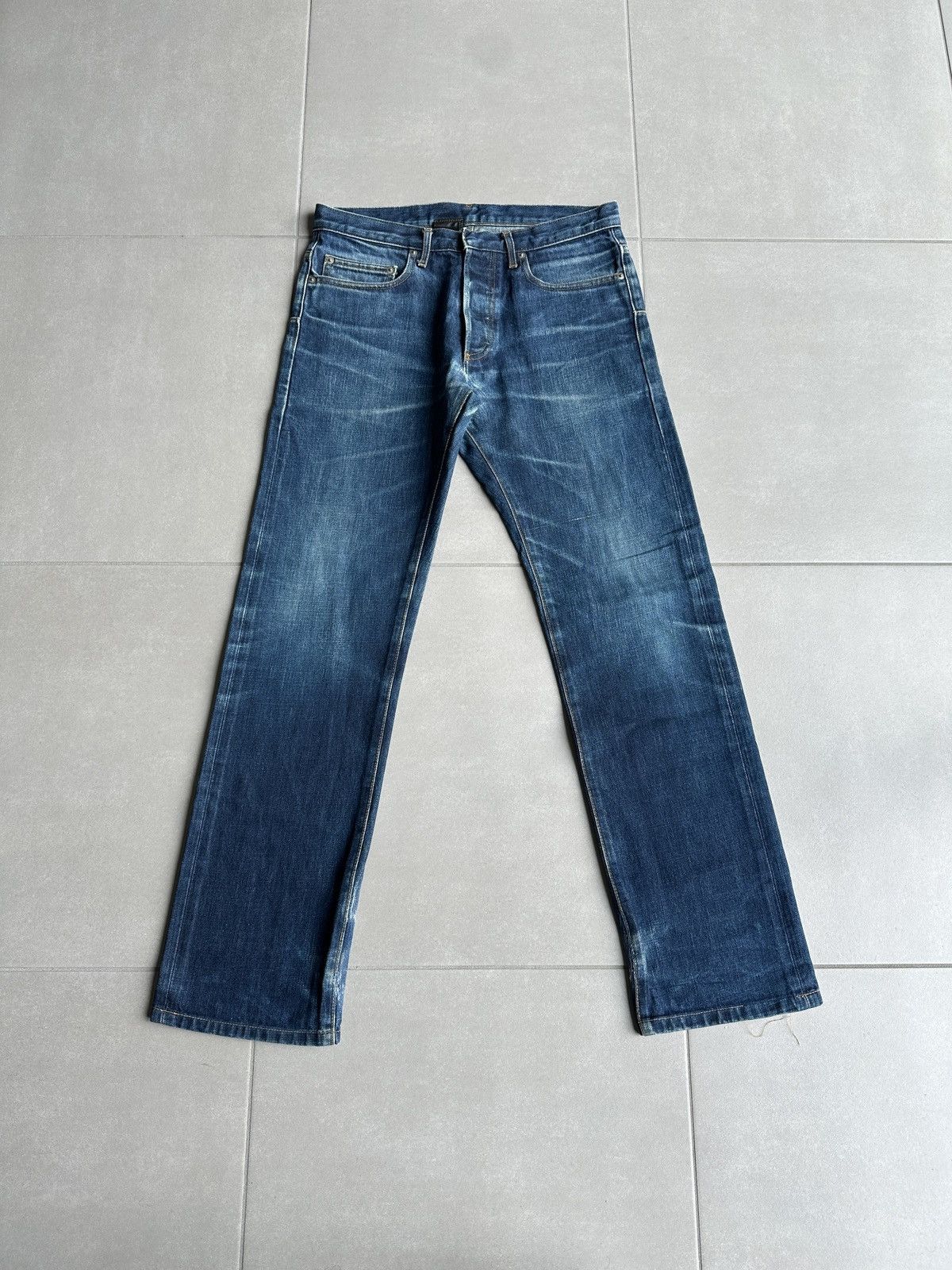 Dior × Hedi Slimane Dior Homme AW03 “LUSTER” MIJ Washed Denim Size US 30 / EU 46 - 2 Thumbnail