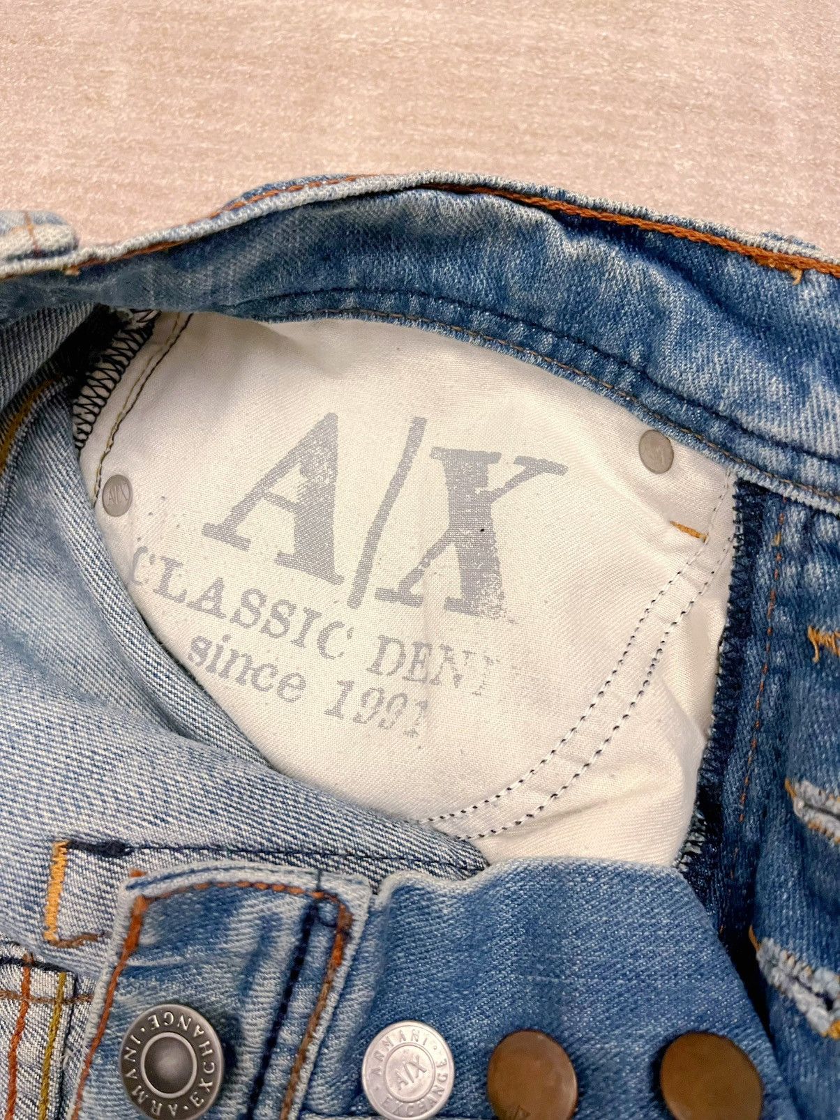 Armani Exchange Armani Exchange Limited Edition Jeans Size US 29 - 5 Thumbnail