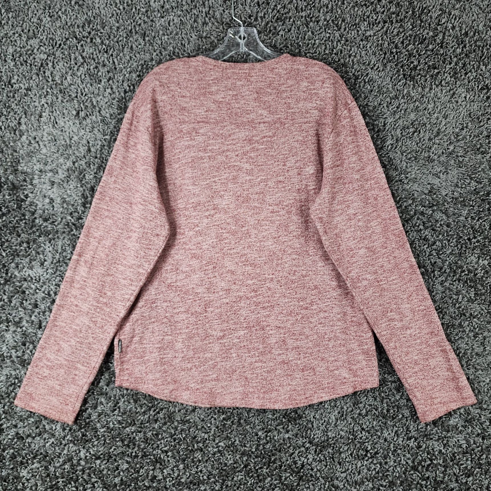 Volcom Volcom Sweater Long Sleeve Pullover Mens Size L Red Heathered Adult Mens Size US L / EU 52-54 / 3 - 6 Thumbnail
