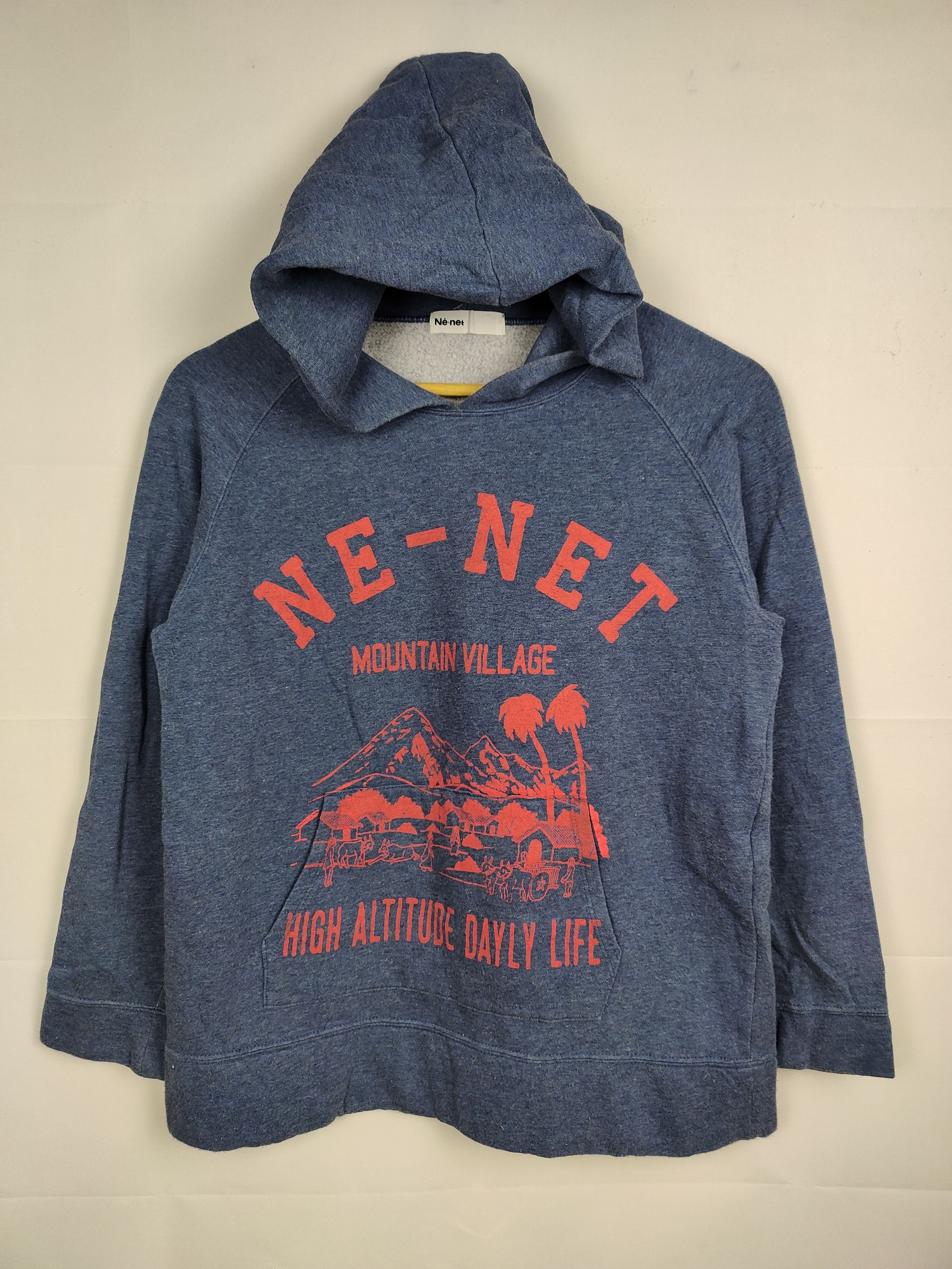 Issey Miyake × Ne-Net Ne-net by Issey Miyake Pullover Hoodie Sweatshirt Size US S / EU 44-46 / 1 - 1 Thumbnail