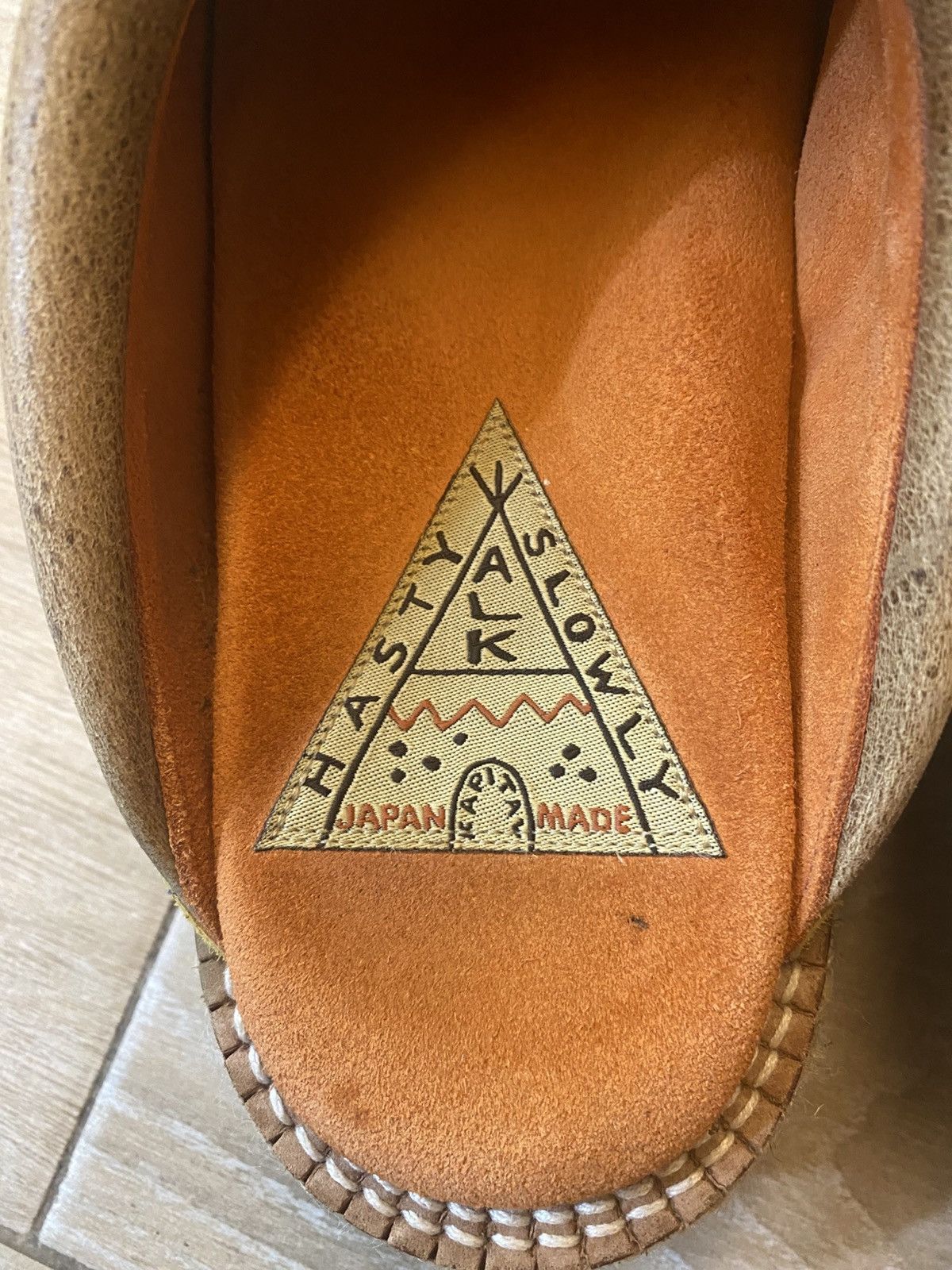 Kapital × Kapital Kountry KAPITAL DEER LEATHER PUEBLO RAIN SANDALS Size US 7.5 / EU 40-41 - 2 Thumbnail