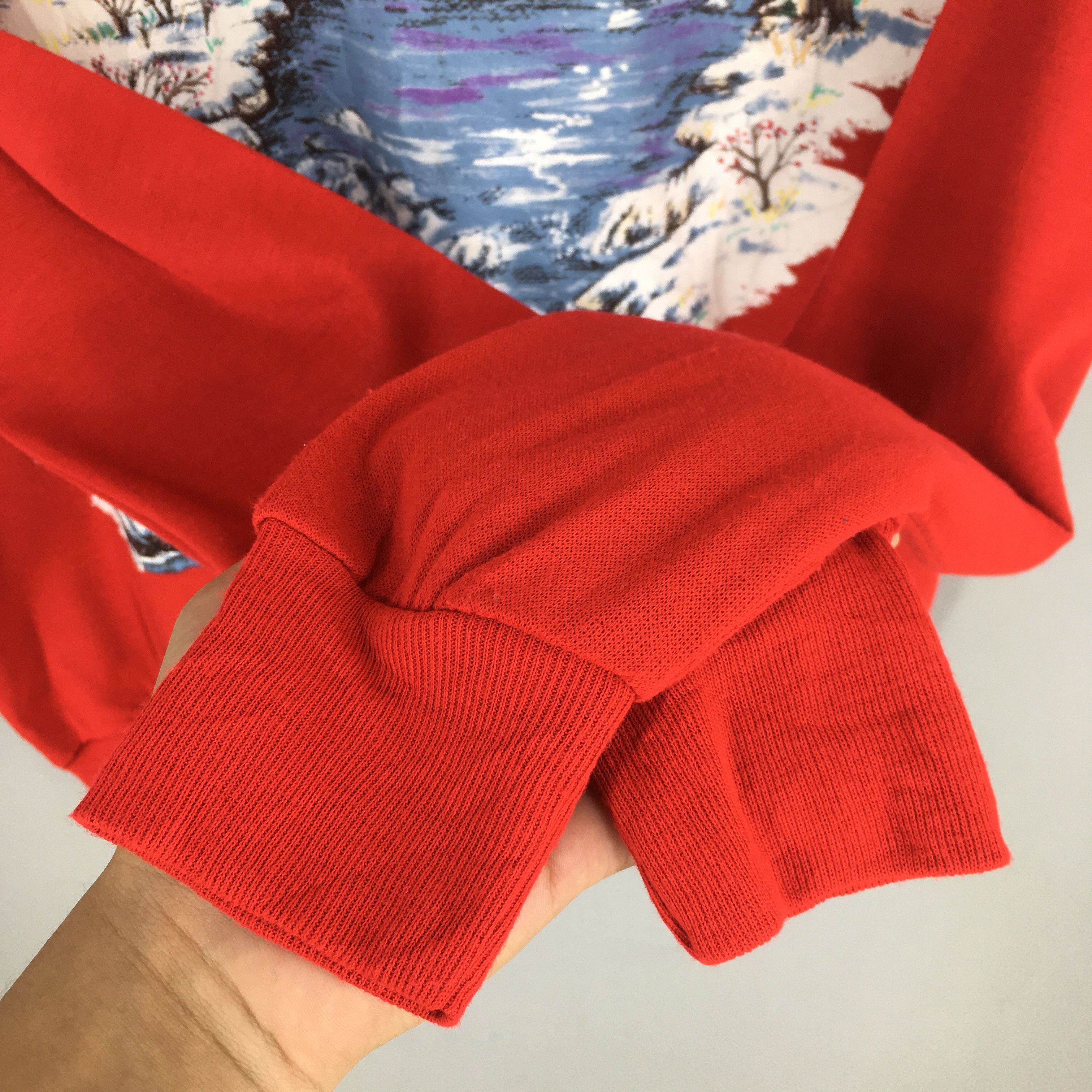 Vintage Vintage 90s Nut Cracker Nature Sweatshirt Large Size US L / EU 52-54 / 3 - 4 Thumbnail