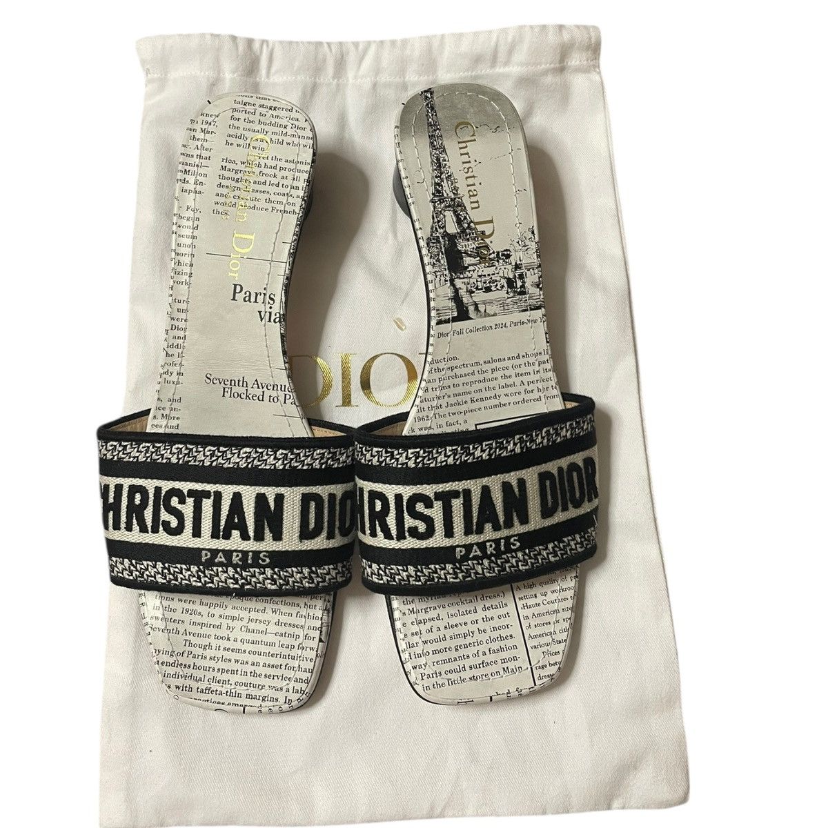 Dior Christian Dior Dway sandals size 38 Size US 8 / IT 38 - 8 Thumbnail