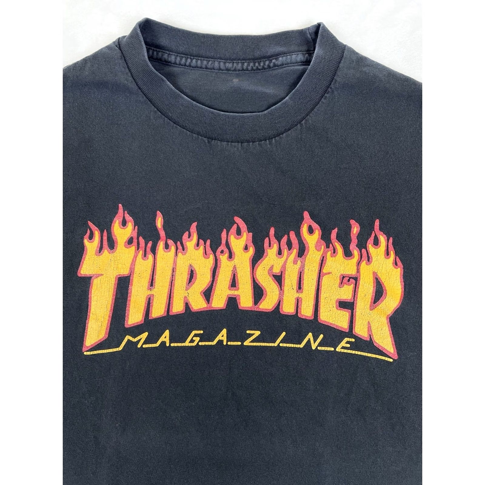 Thrasher VINTAGE Thrasher Magazine T-Shirt M Black Grunge 90s Skater Mens Size M Size US M / EU 48-50 / 2 - 2 Thumbnail
