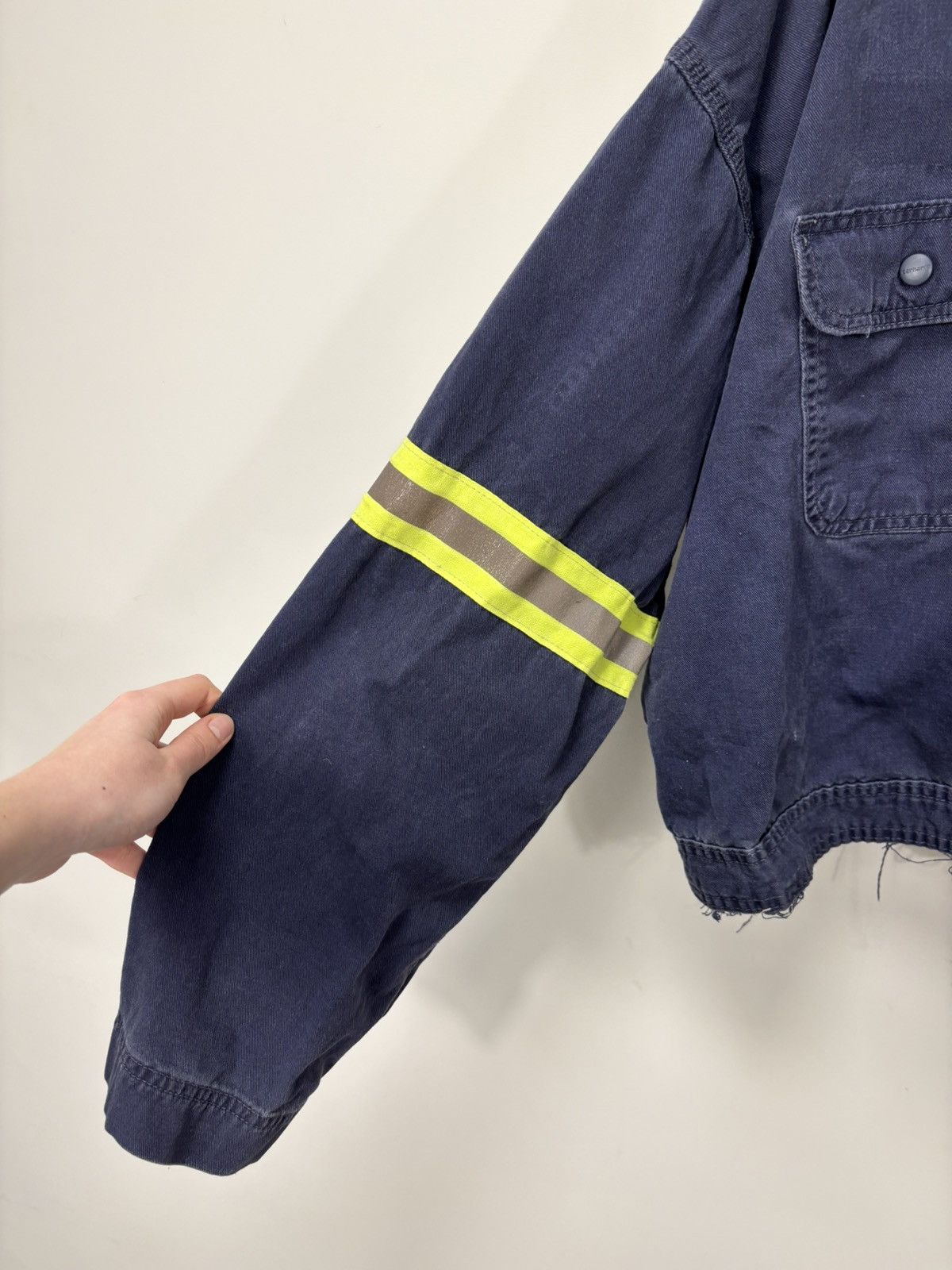 Carhartt Vintage Carhartt Flame Resistant Hype Boxy Cropped Jacket Size US XXL / EU 58 / 5 - 15 Thumbnail