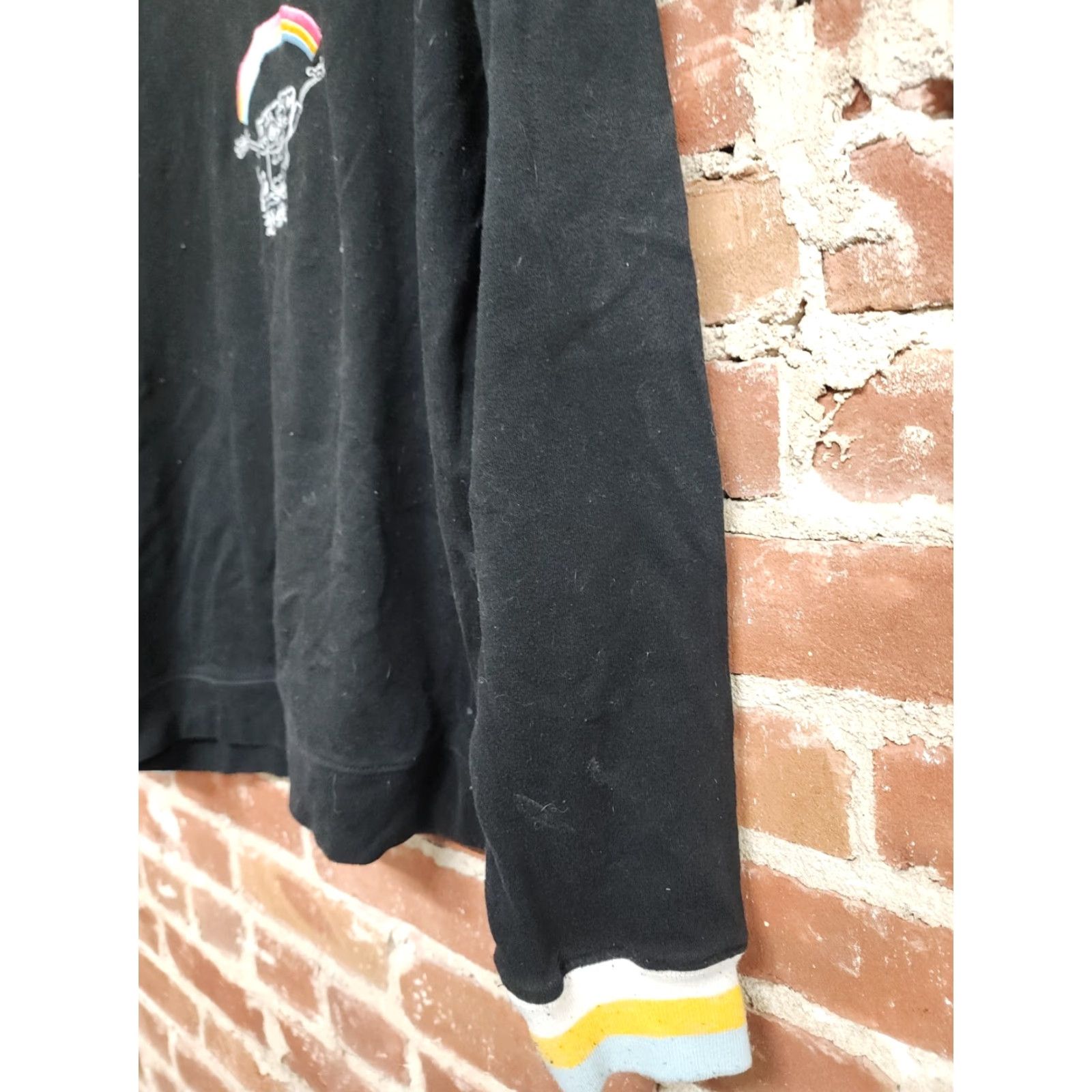 Vintage VINTAGE Box Lunch Womens Black Sponge Bob Embroidered Pullover Crewneck Sweater 2XL Size XXL / US 16-18 / IT 52-54 - 5 Thumbnail