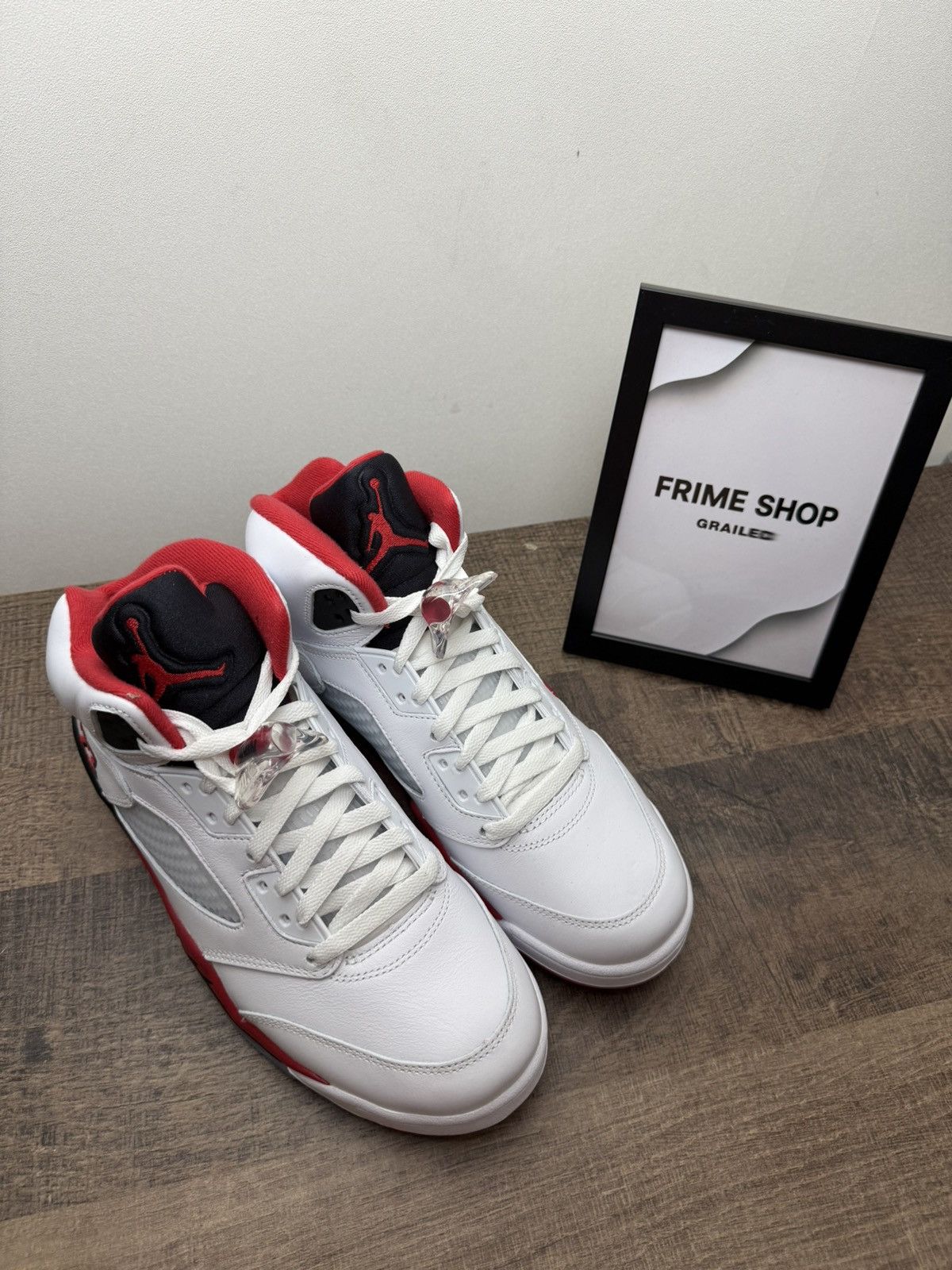Nike Air Jordan 5 Retro Fire Red Sneakers Size US 9 / EU 42 - 1 Thumbnail