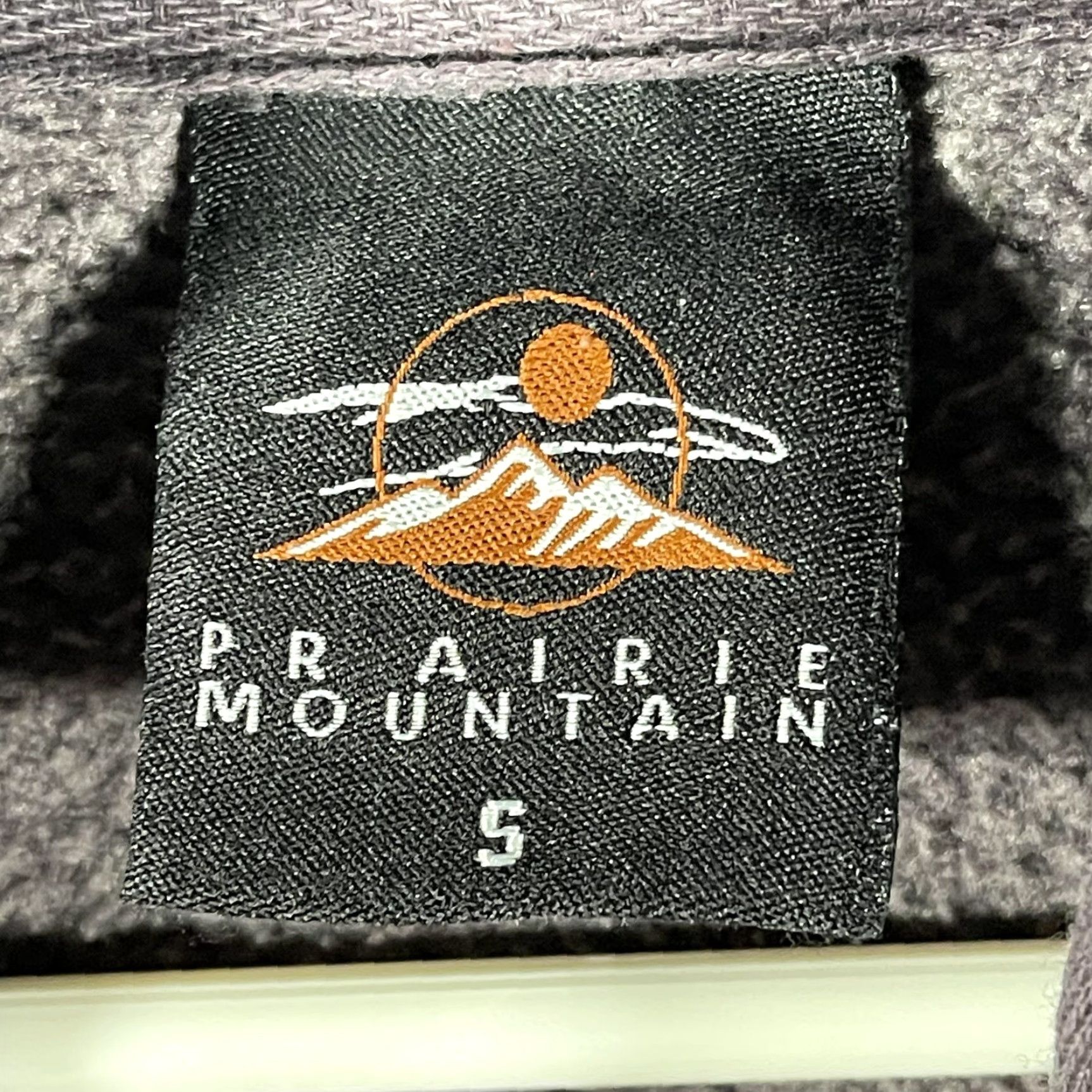 Vintage Prairie Mountain Hoodie Mens Small Gray Glacier National Park Bear Graphic T-Shirt? Size US S / EU 44-46 / 1 - 6 Thumbnail