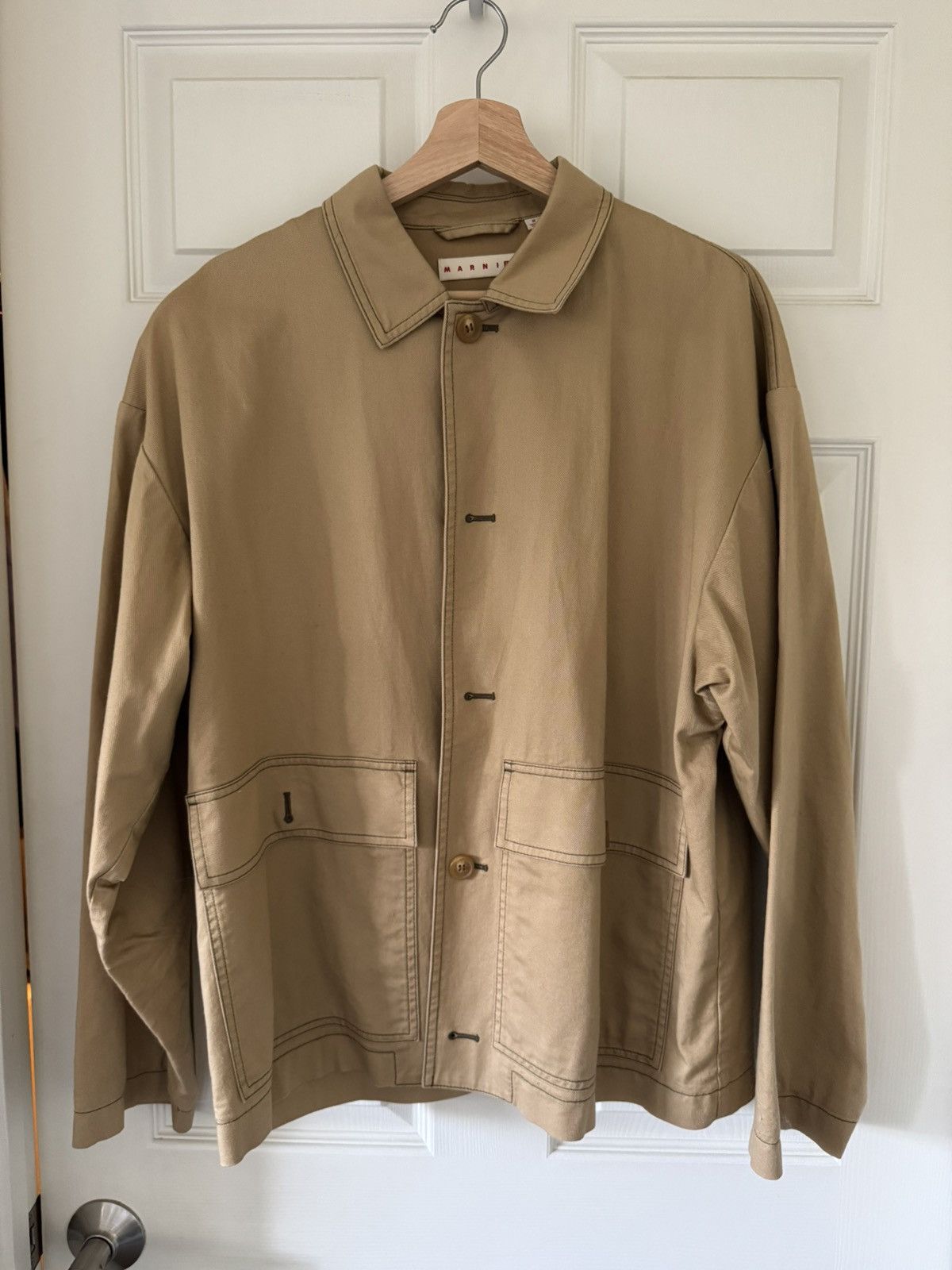 Marni × Uniqlo Oversized utility jacket Size US M / EU 48-50 / 2 - 1 Thumbnail
