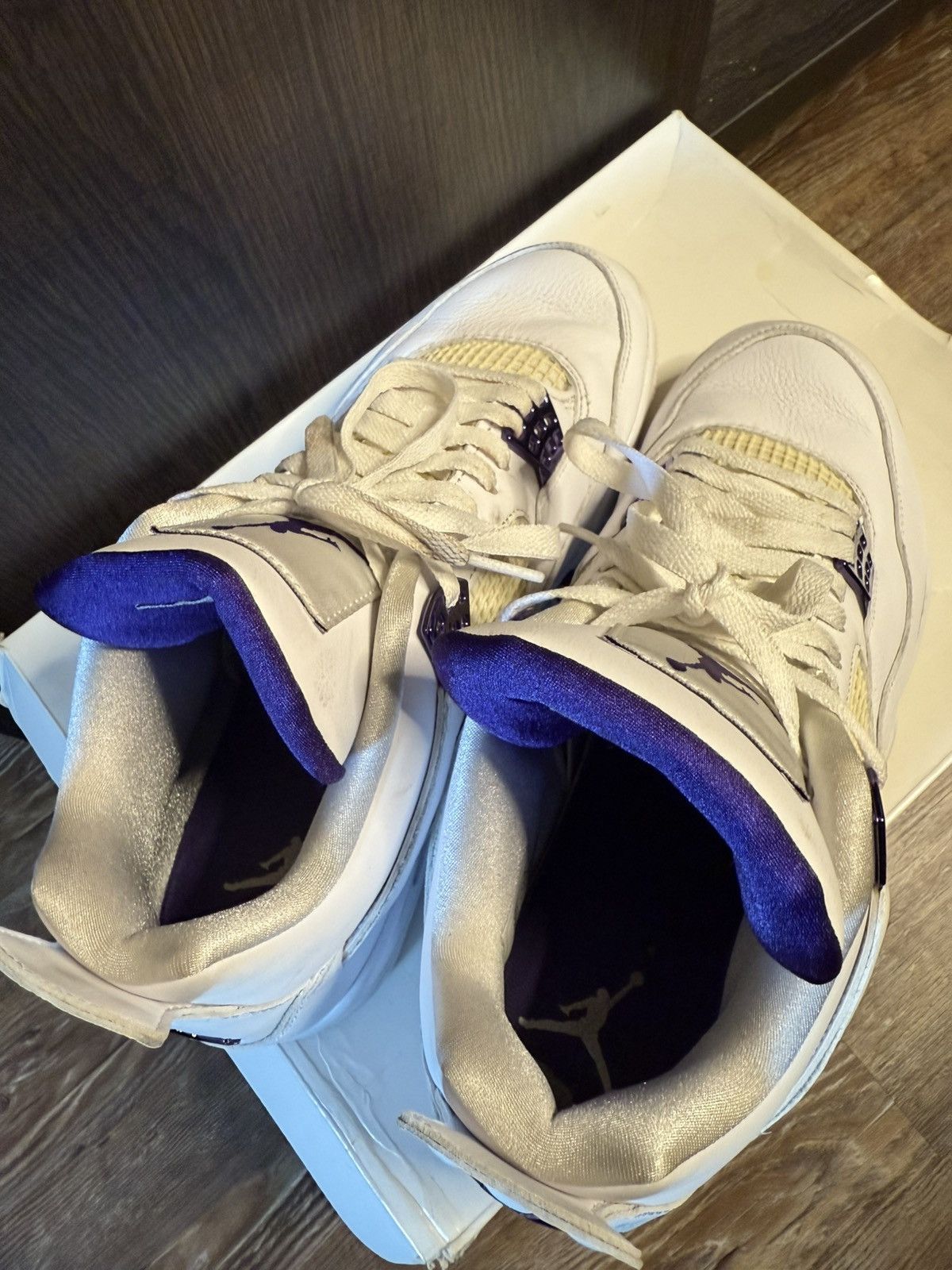 Jordan Brand JORDAN 4 RETRO | Metallic Purple Size US 11.5 / EU 44-45 - 6 Thumbnail