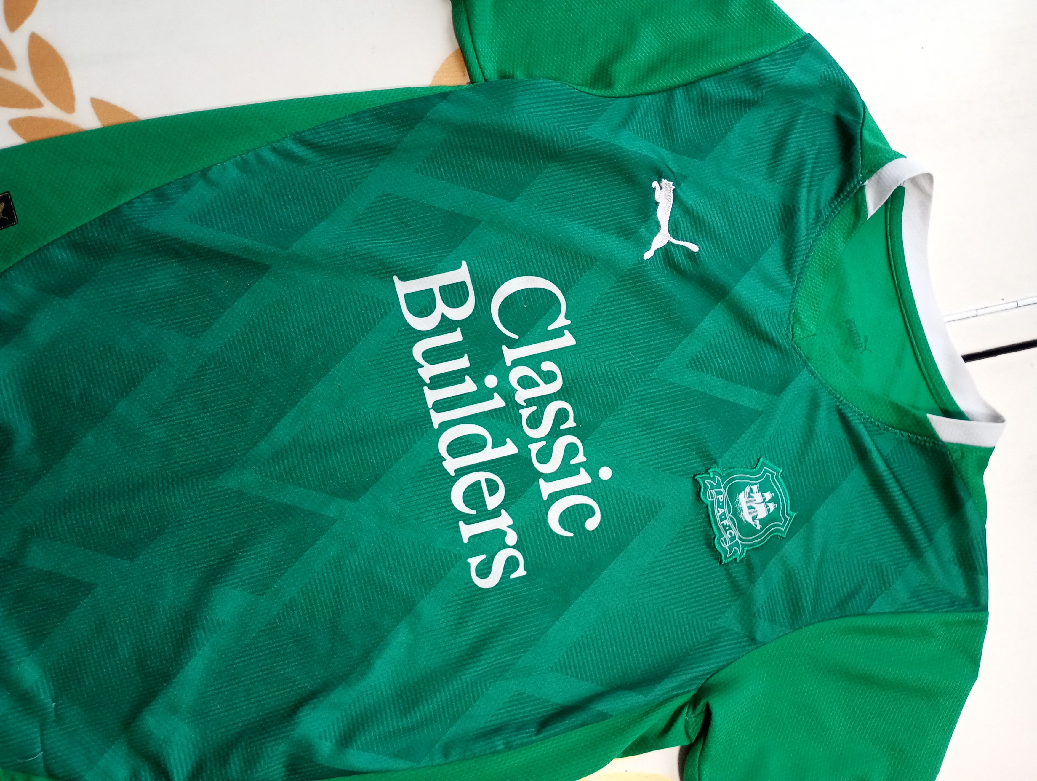 Puma Puma Plymouth Argyle FC Home Jersey 2024-2025 Size US S / EU 44-46 / 1 - 5 Thumbnail