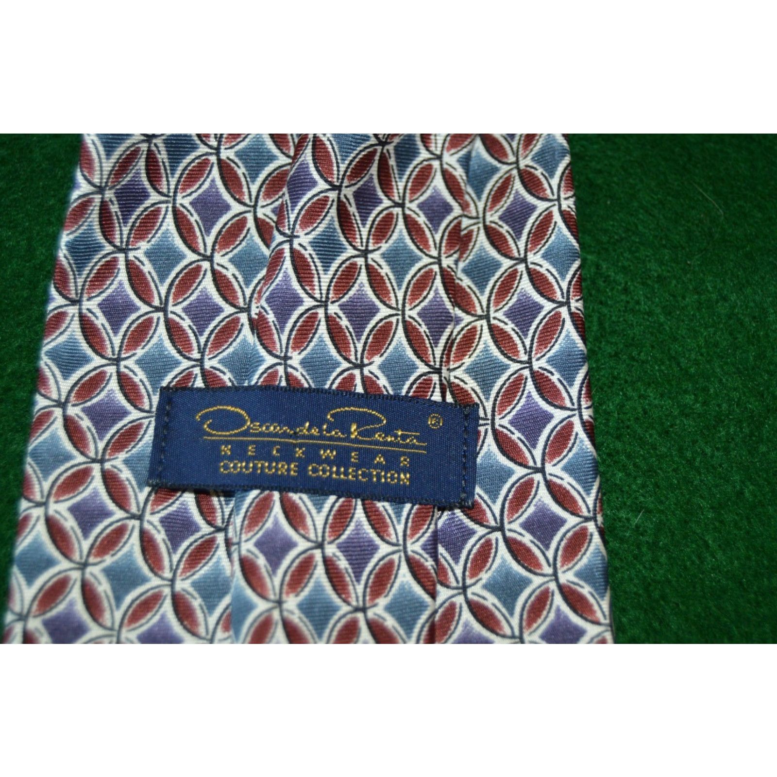Oscar De La Renta Oscar De LA Renta Men's Dress Tie Multicolor Size ONE SIZE - 3 Thumbnail