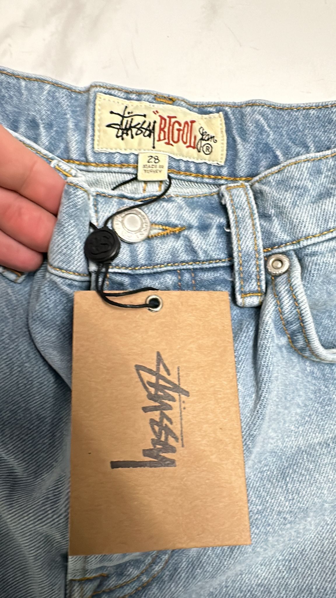 Stussy Stussy Big Ol Jean Blue Size 28 Size US 28 / EU 44 - 4 Thumbnail
