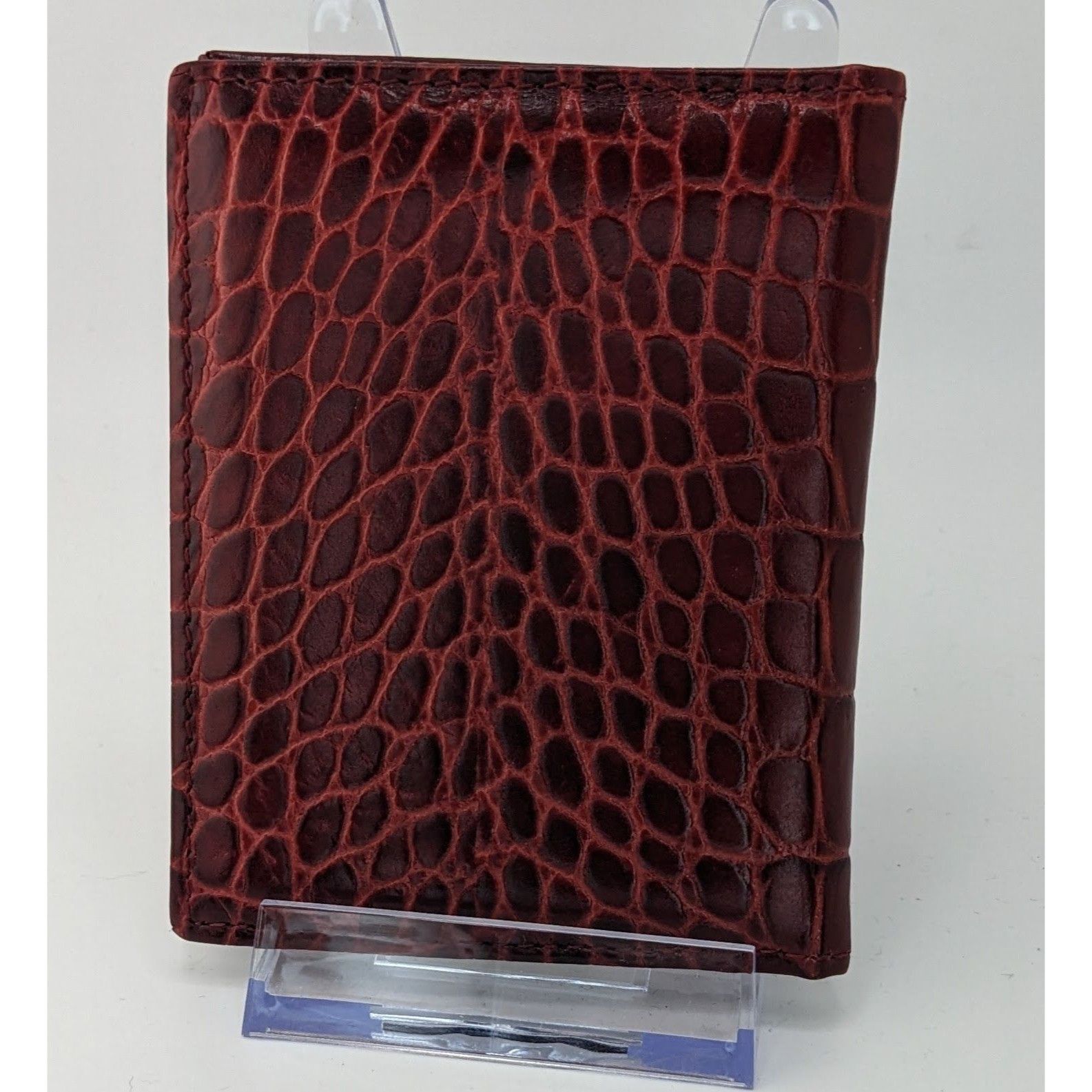 Other Graphic Image Genuine Leather Crocodile Texture ID Holder Wa Size ONE SIZE - 5 Thumbnail