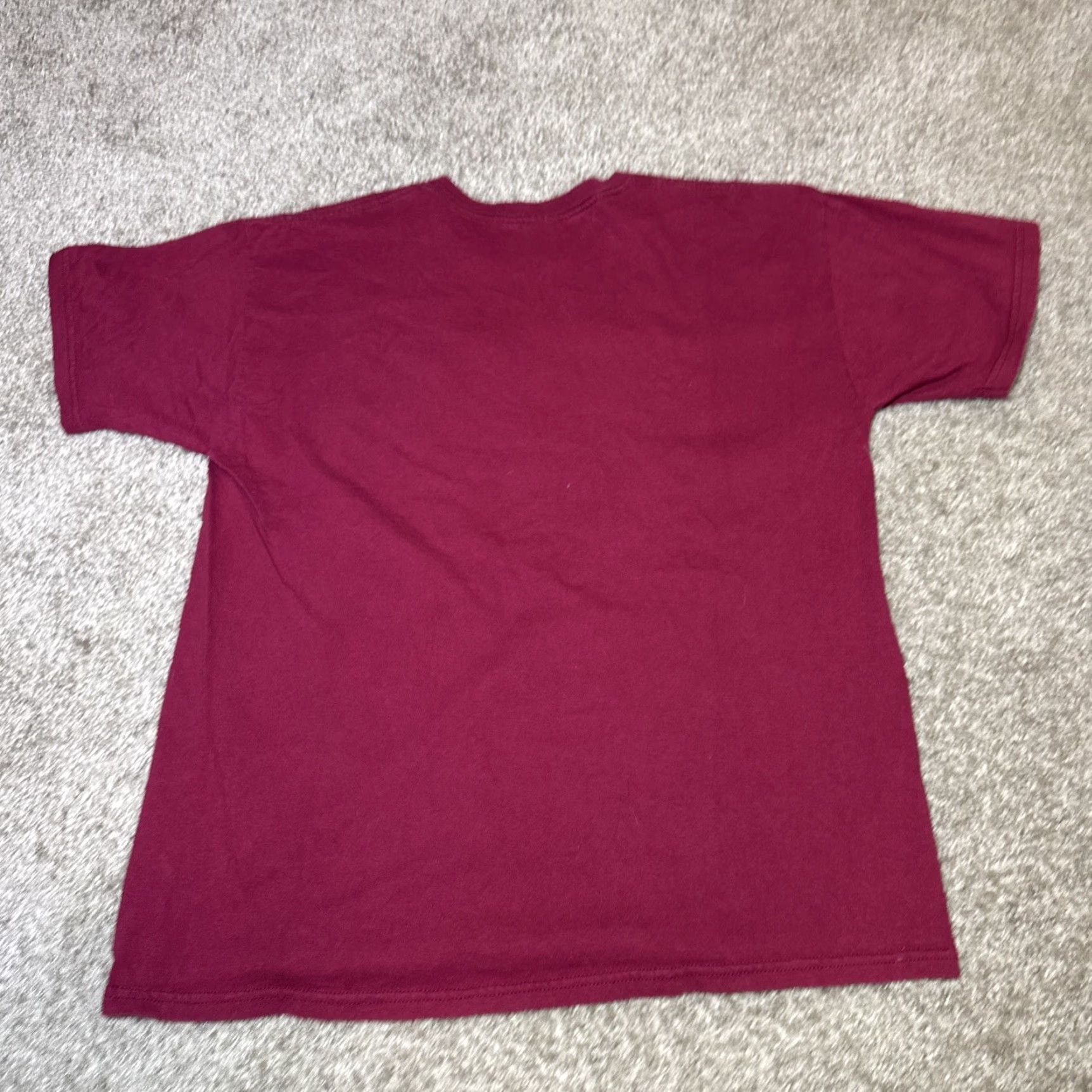 Fruit Of The Loom VINTAGE 90s Bourbon Street New Orleans Red Embroidered Tourist NOLA T-Shirt XL Men's Size US XL / EU 56 / 4 - 6 Thumbnail