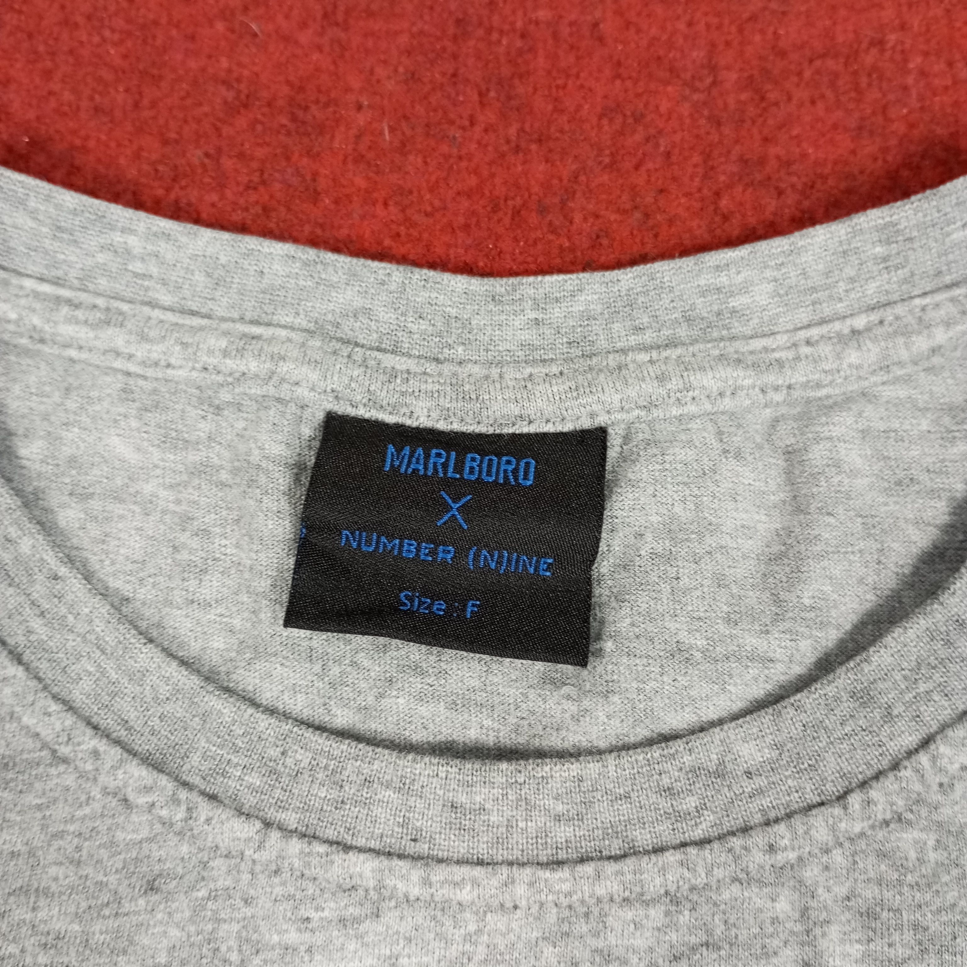 Marlboro Marlboro X Number Nine Japanese Brand Streetwear Tshirt Size US M / EU 48-50 / 2 - 6 Thumbnail
