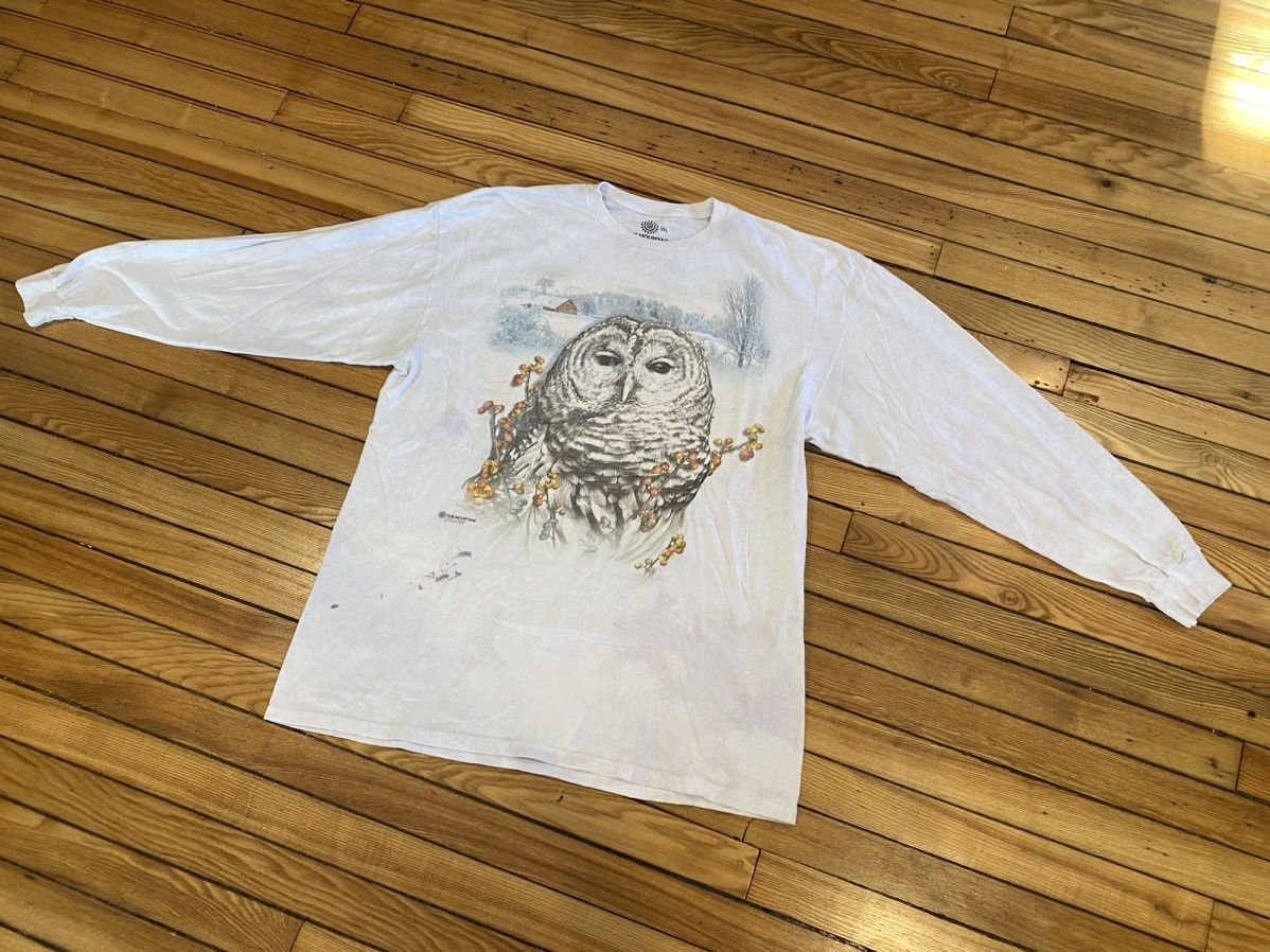 The Mountain The mountain owl long sleeve tshirt xxl Size US XXL / EU 58 / 5 - 2 Thumbnail